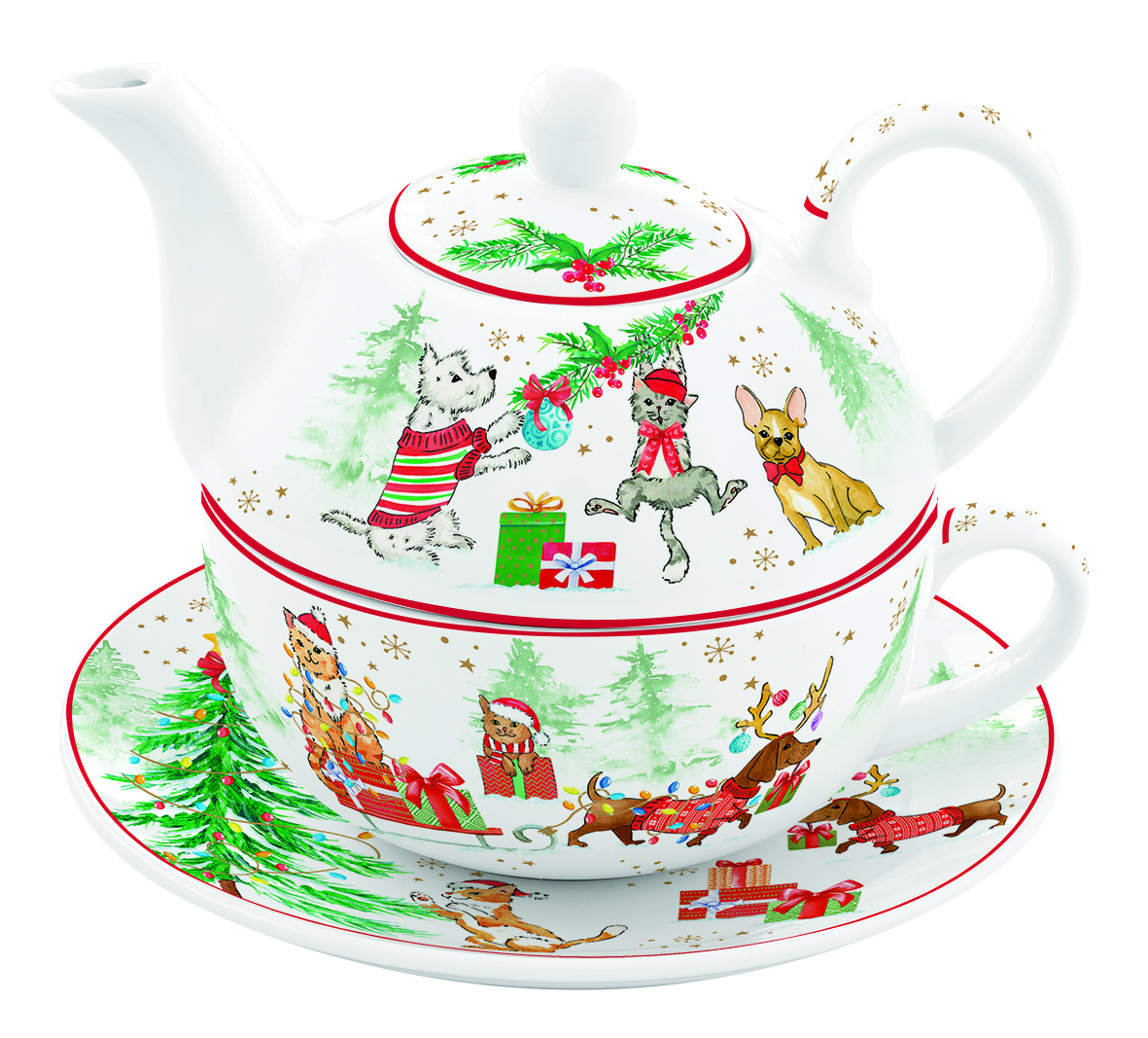 Tea for one Christmas Gang
