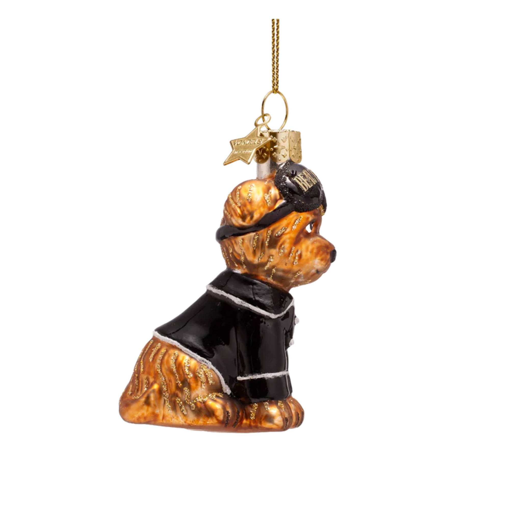 Ornament Hund im Pyjama