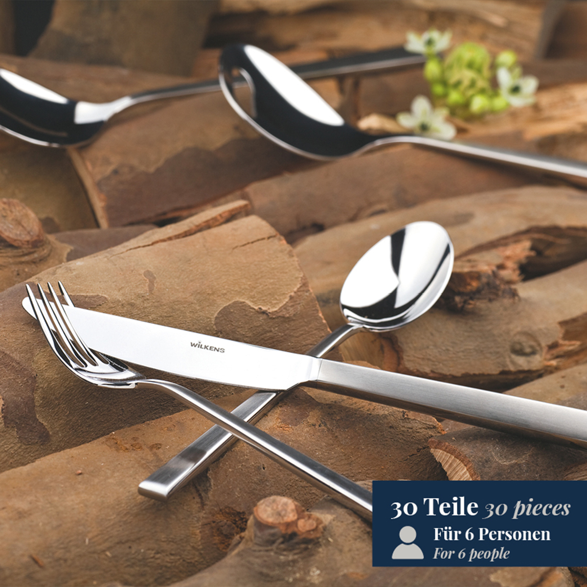 Besteckgarnitur 30tlg. Cantone Matt