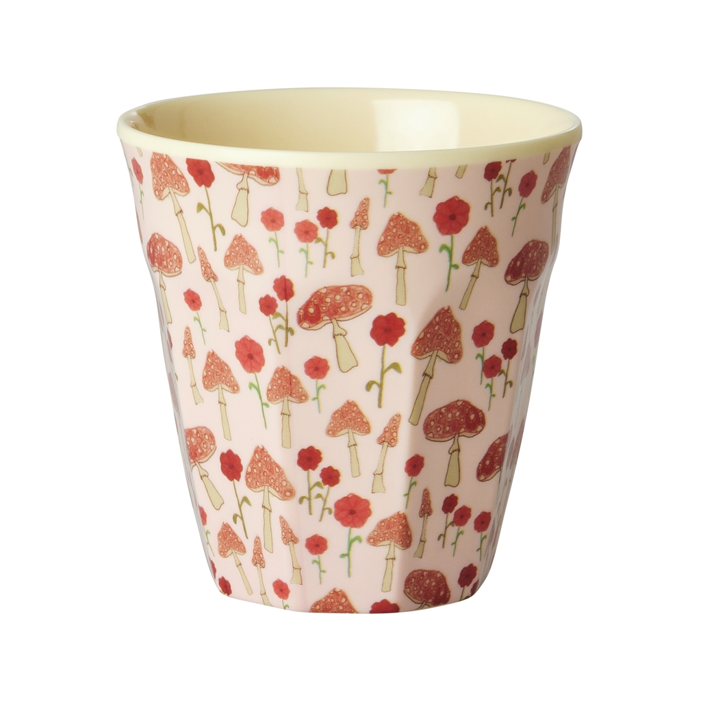 Becher Pink Sandy Flower Print