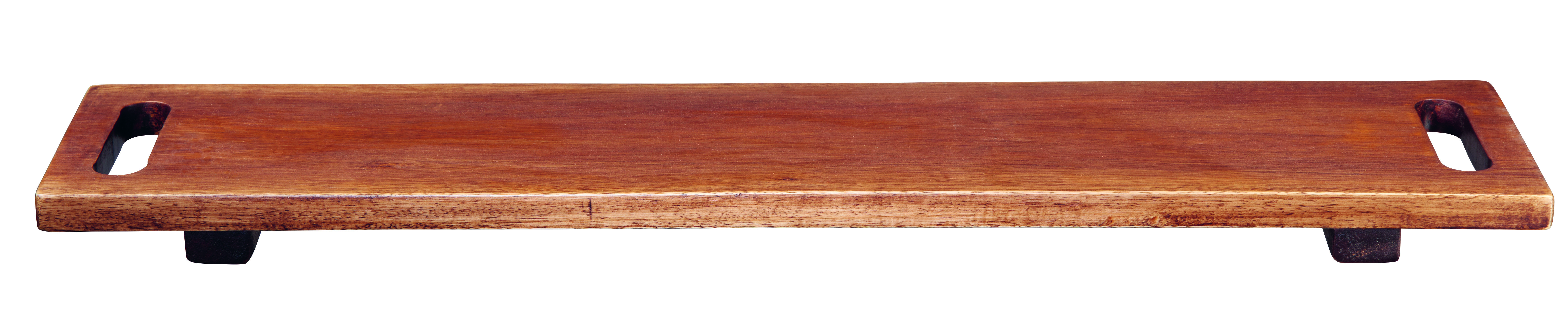 Holzboard auf Füßen 
