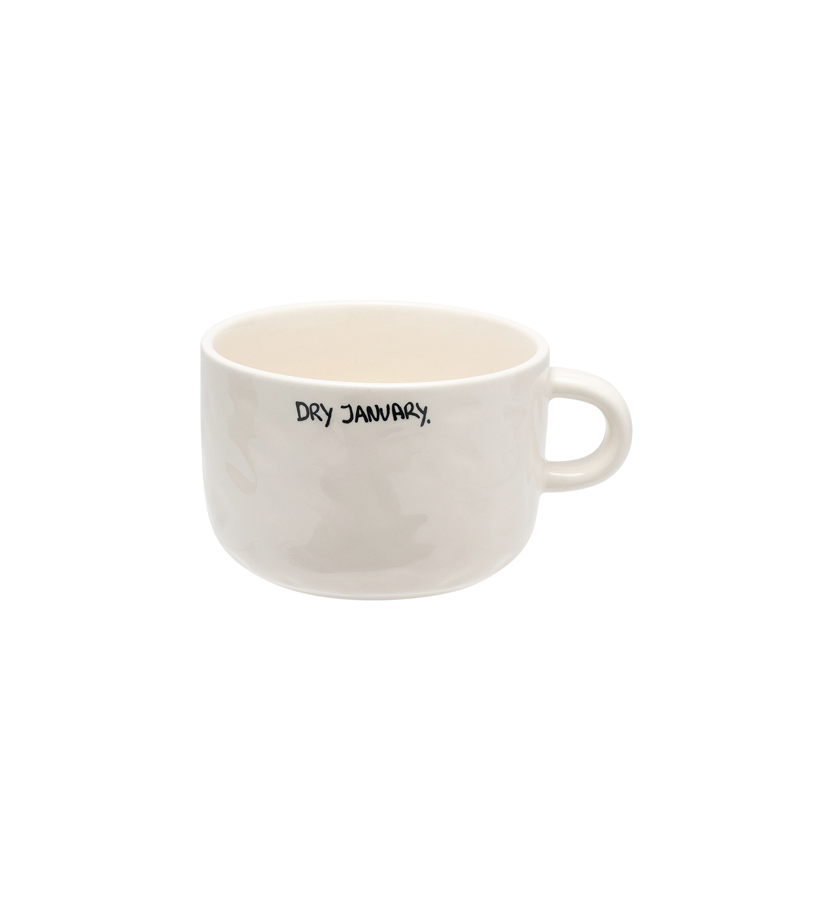 Cappuccino Becher dry january
