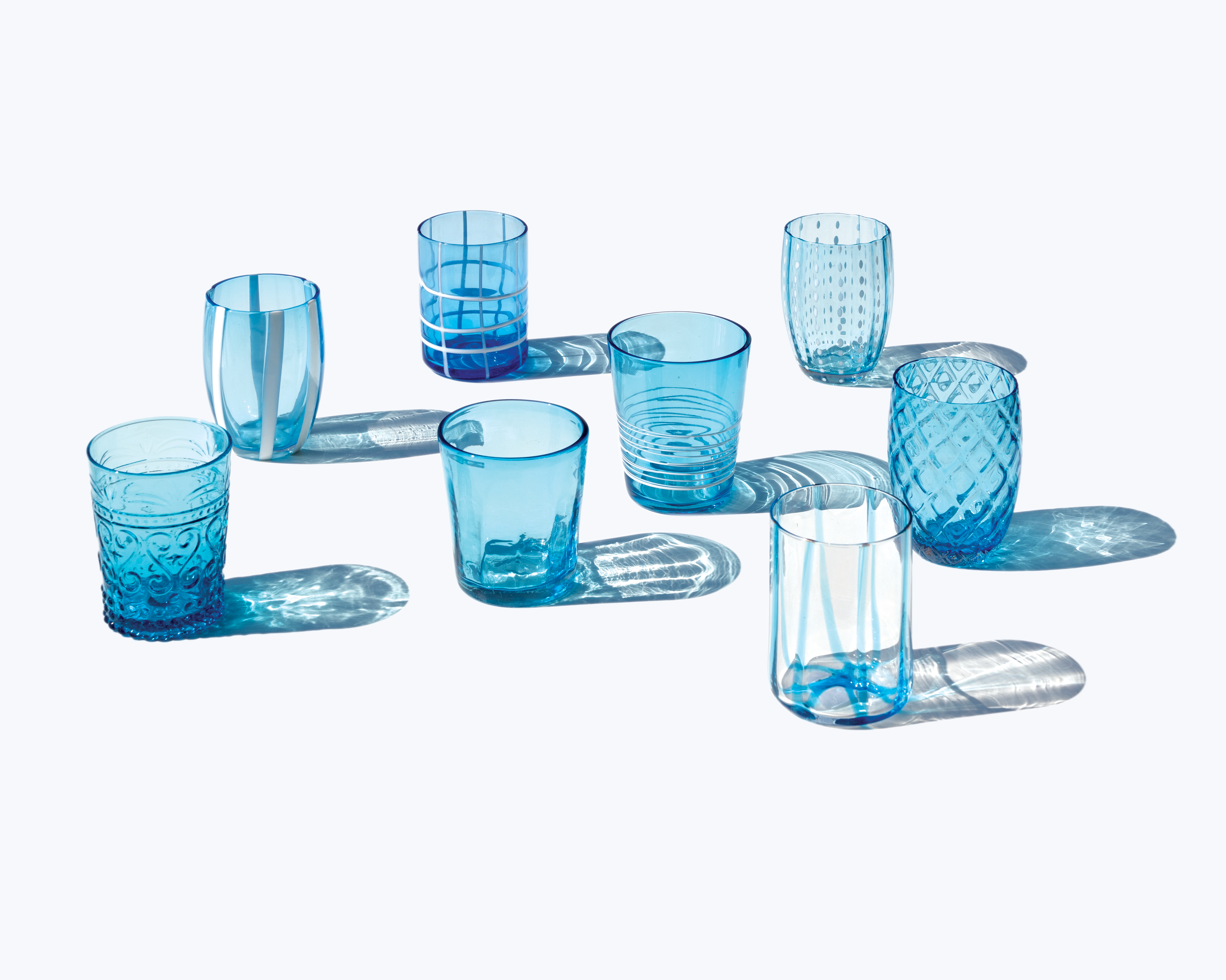 Trinkglas 6 Stück acquamarine Trinkglas 6 Stück acquamarine