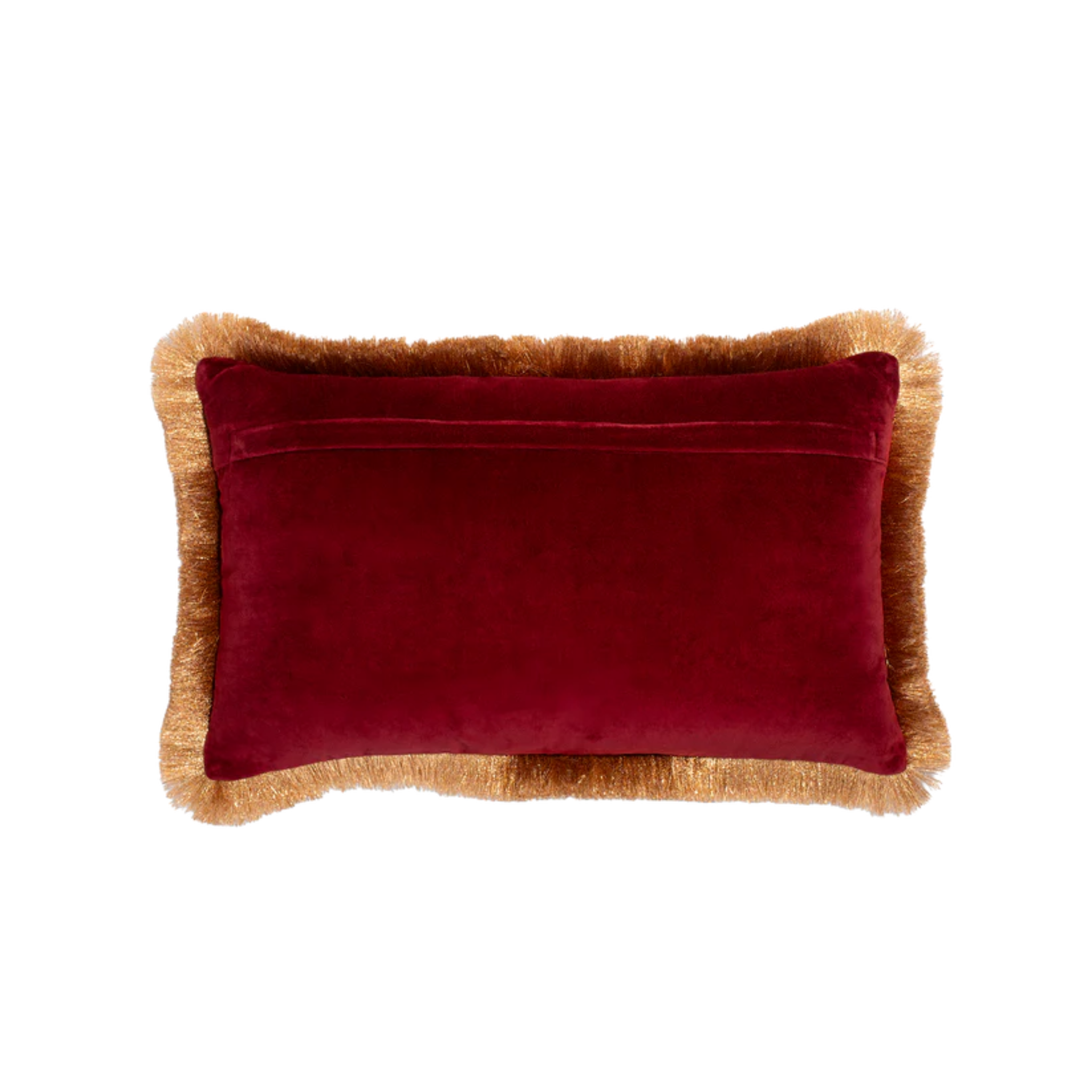 Samtkissen Burgundy