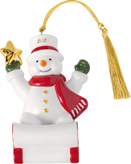 Ornament Schneemann 2025