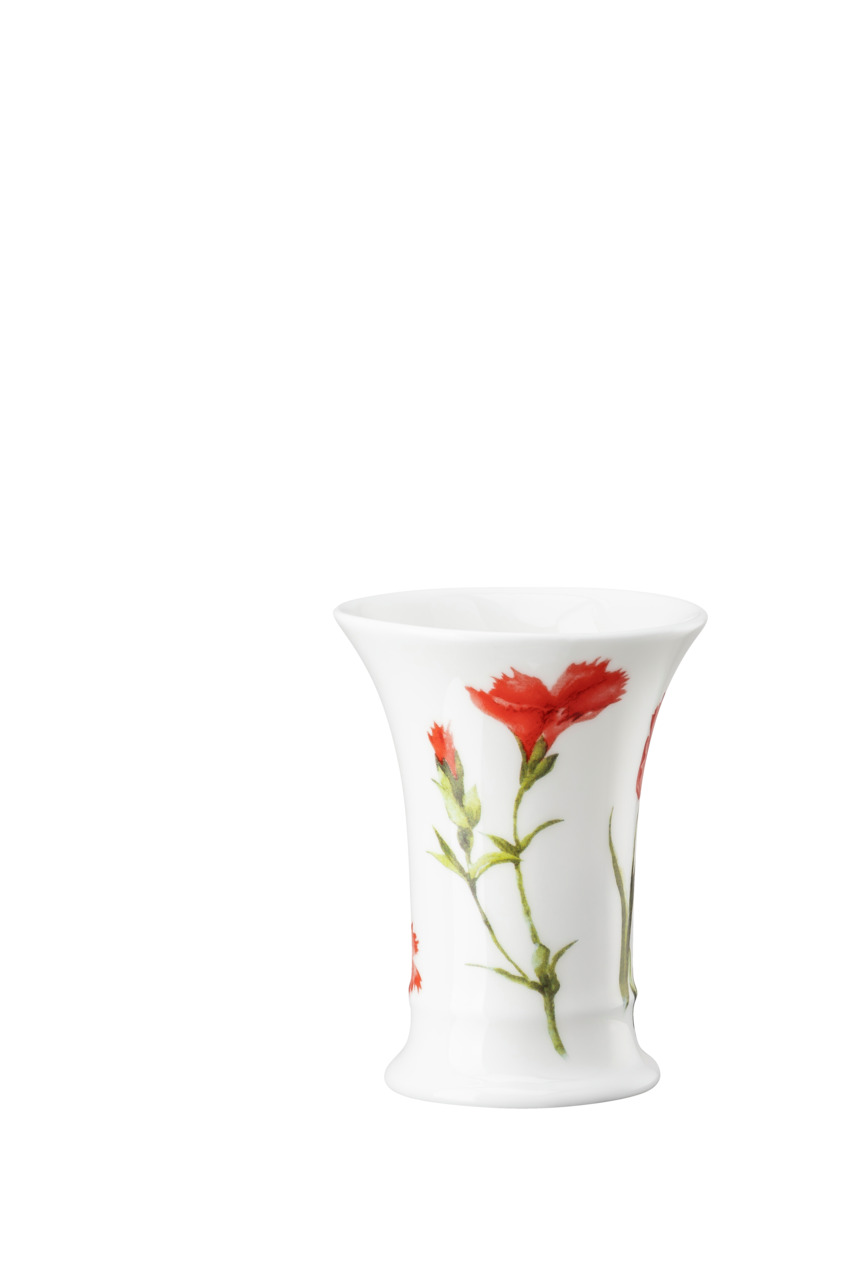 Vase becherförmig Flower Minis Weiß