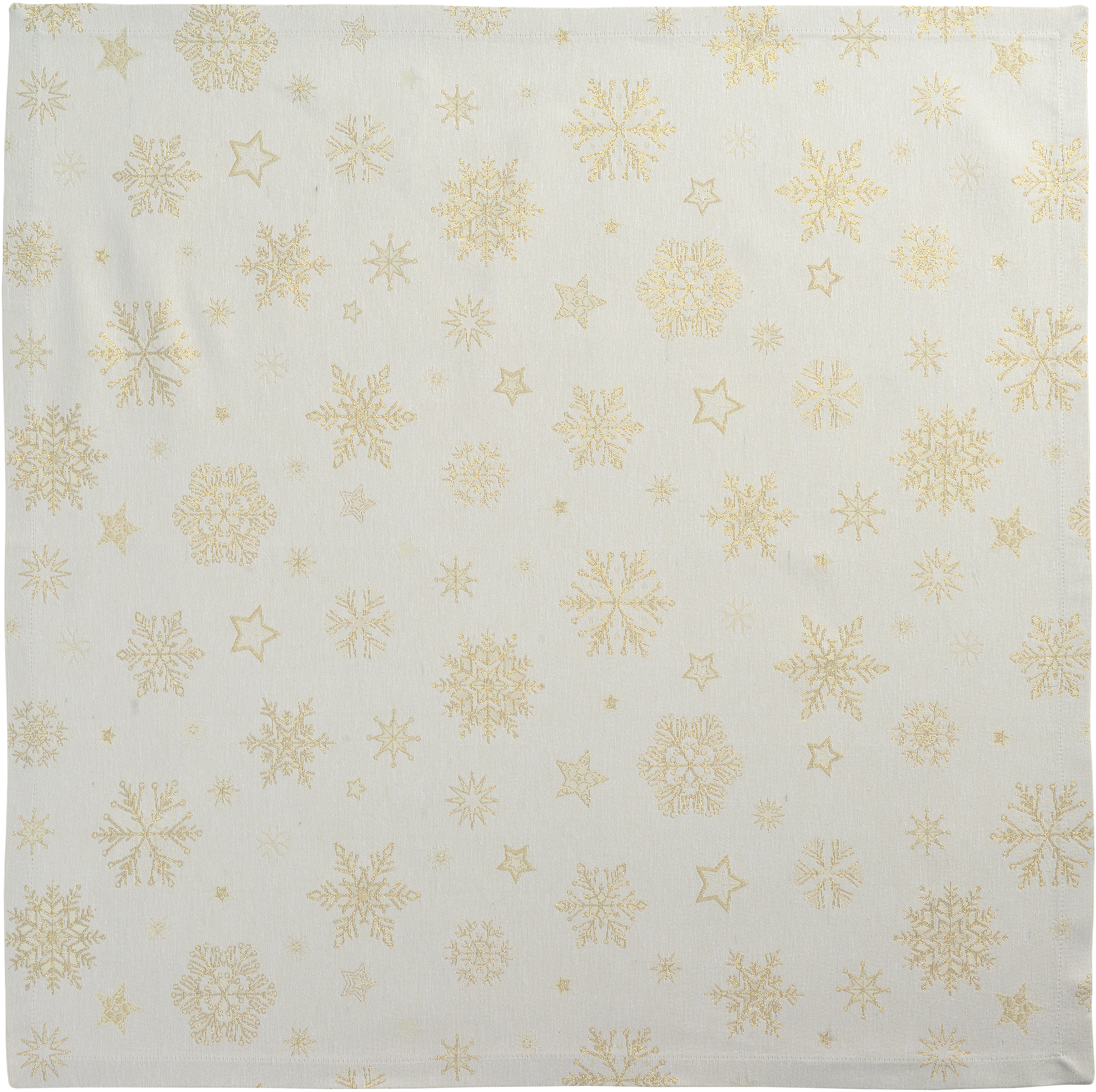 Mitteldecke 100x100 Ecru Cristallo Neve