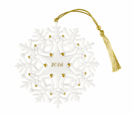 Ornament Schneeflocke 2026