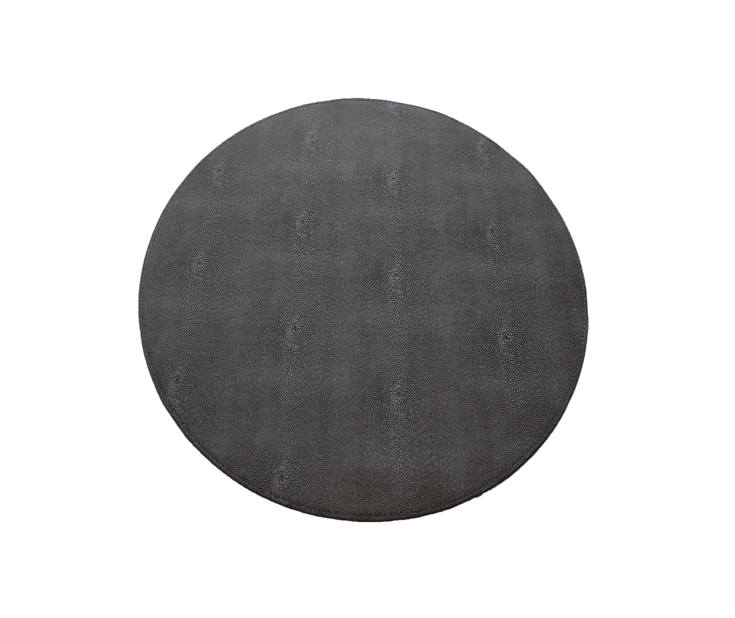 Platzset rund 2seitig Schwarz