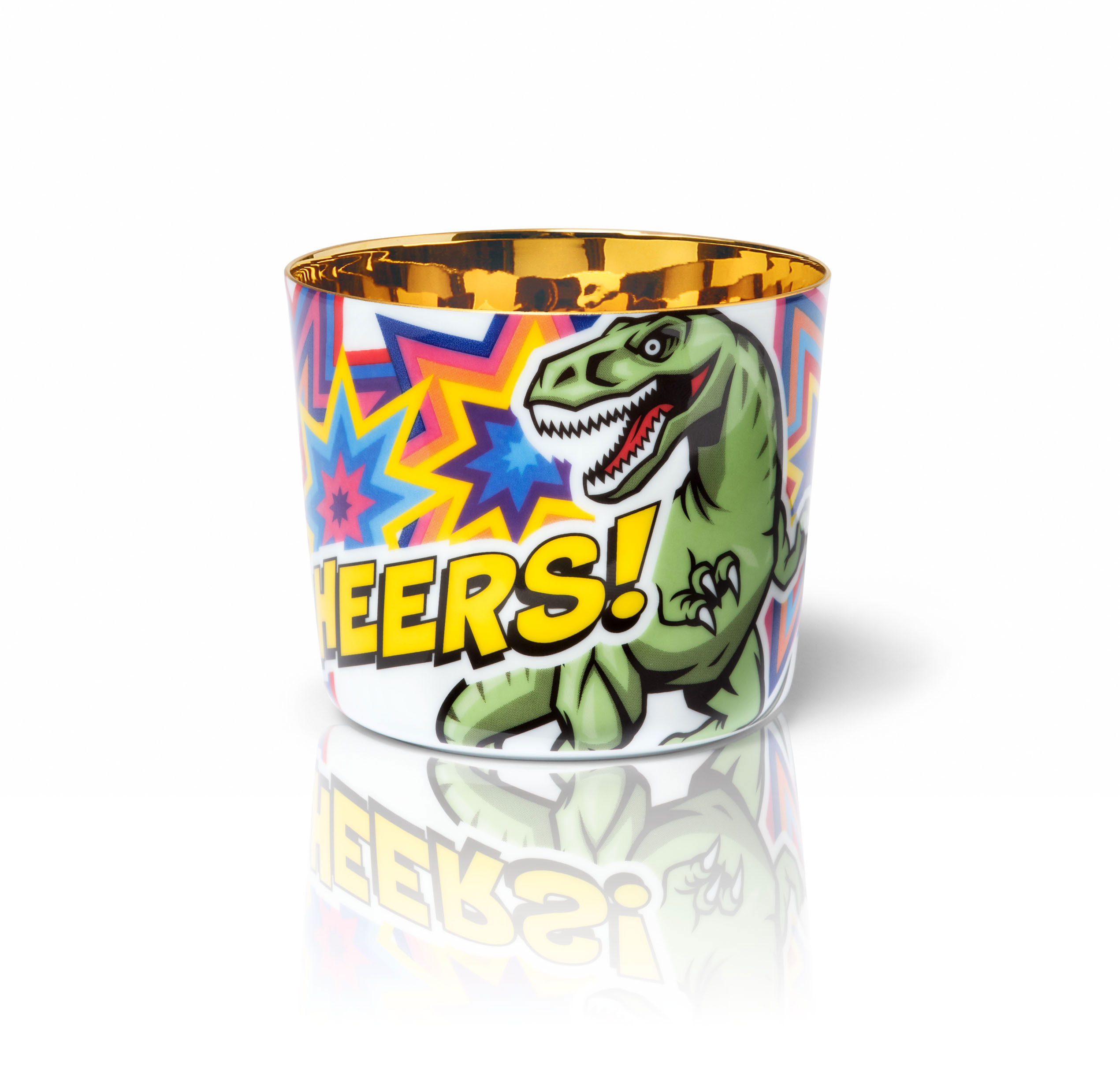 Becher rumble rex SIP OF GOLD