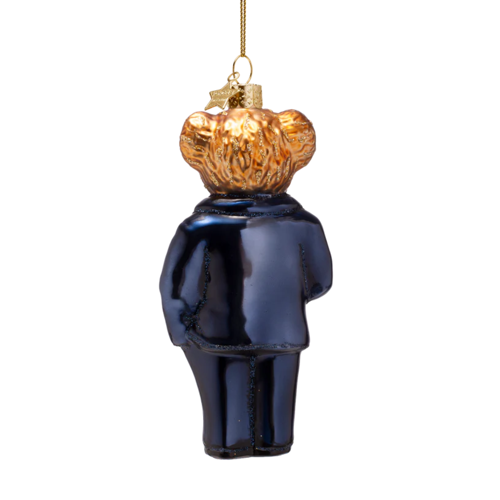 Ornament Bär Blau