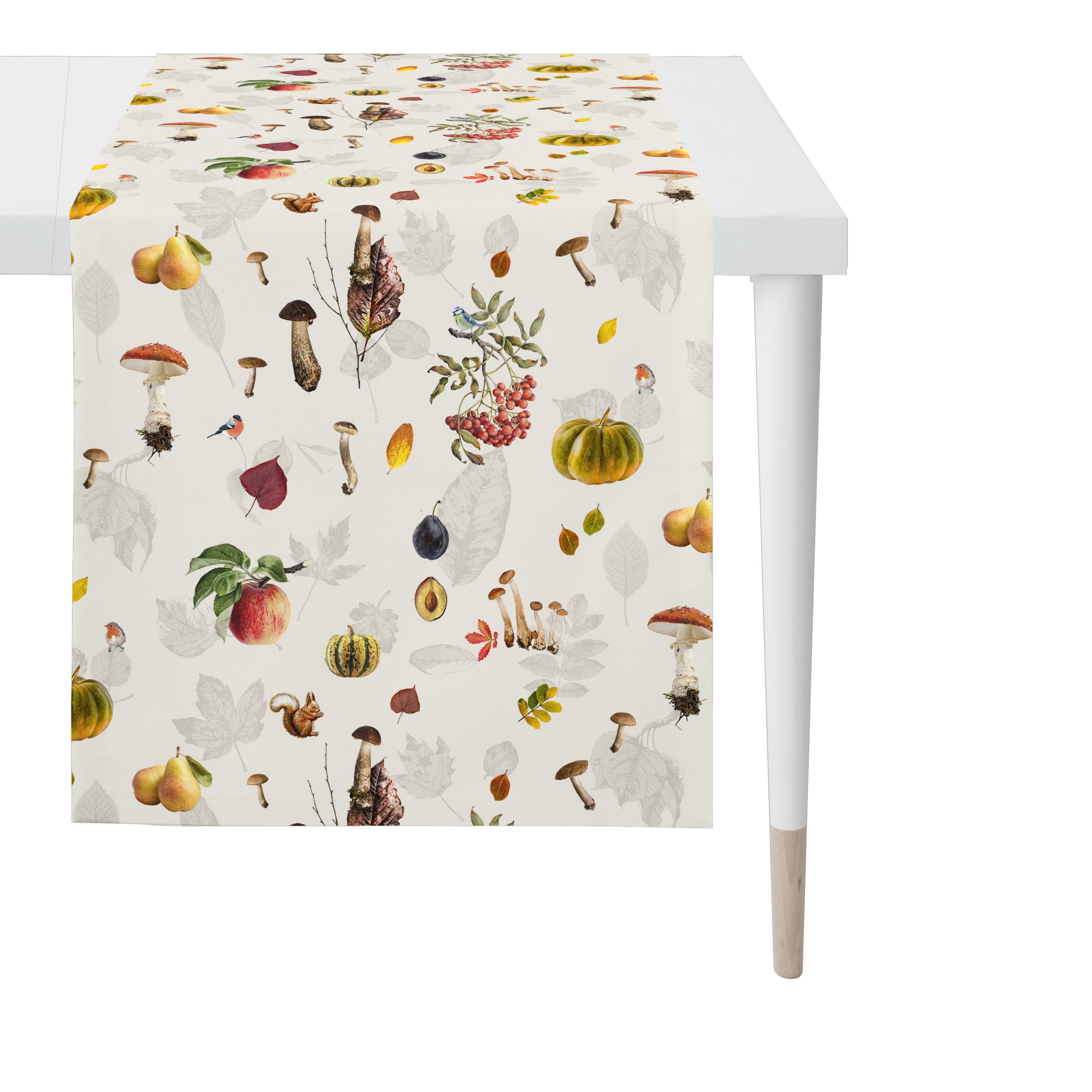 Läufer herbstlicher Früchtekorb 