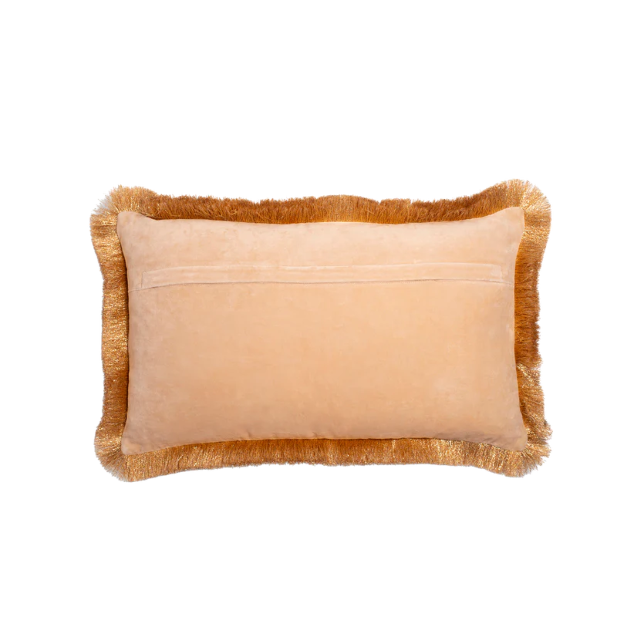 Samtkissen beige