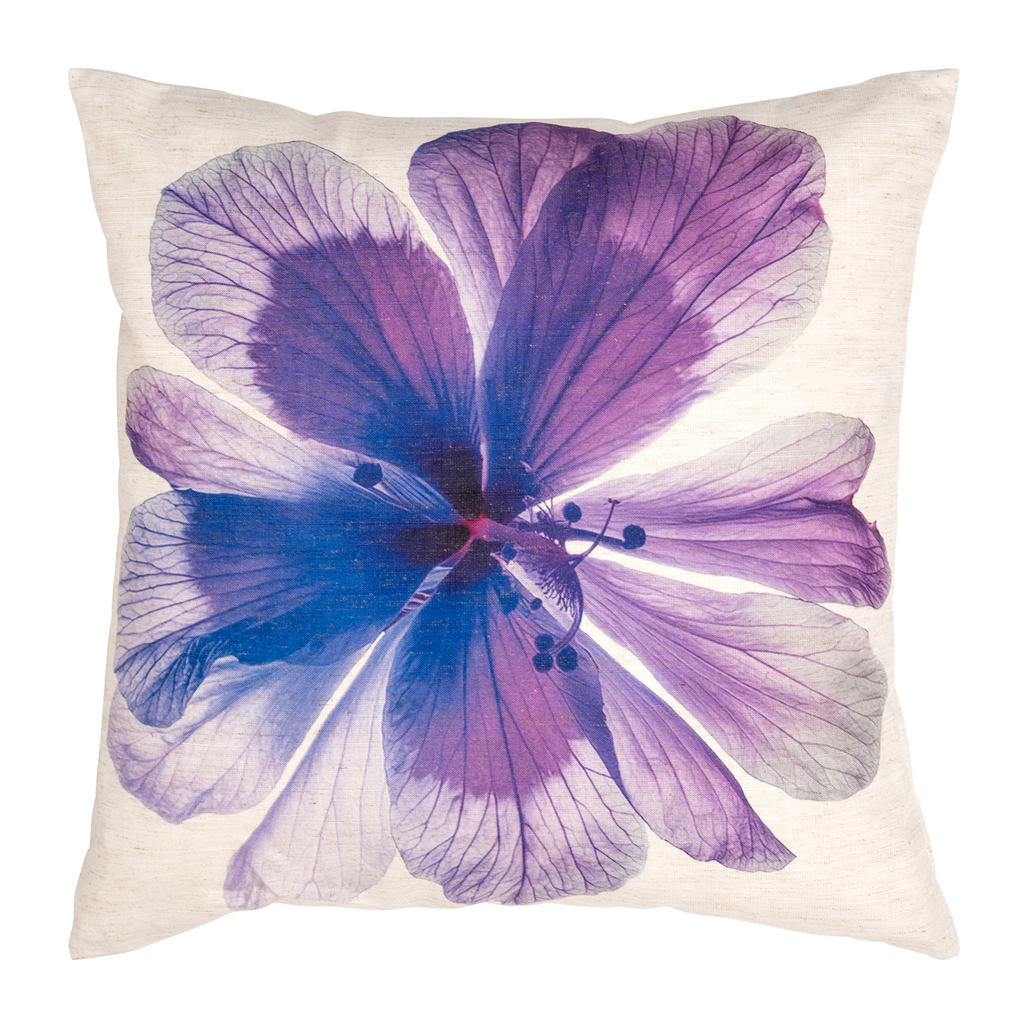 Kissenhülle Violett Flower