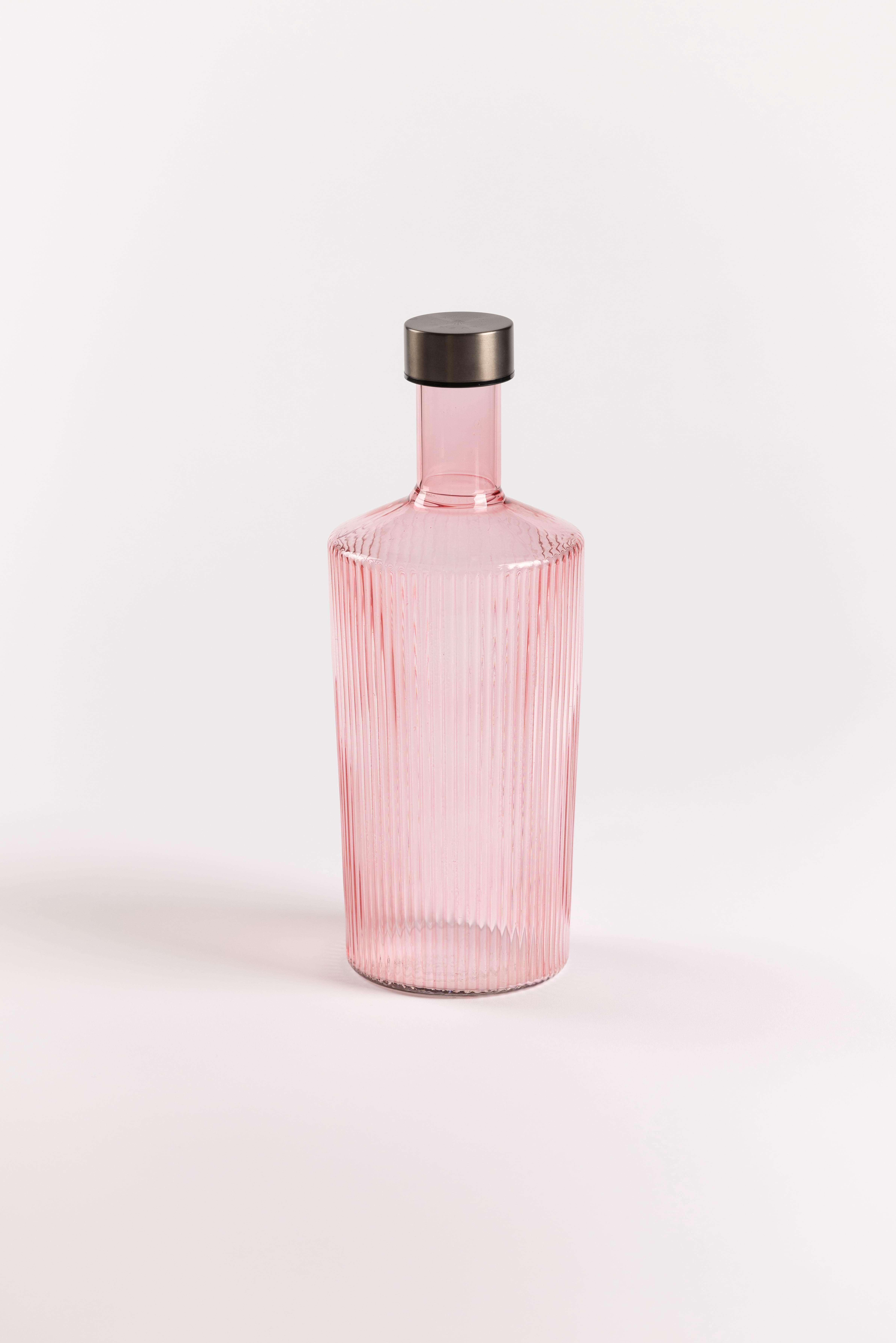 Wasserflasche 1,25L Pink