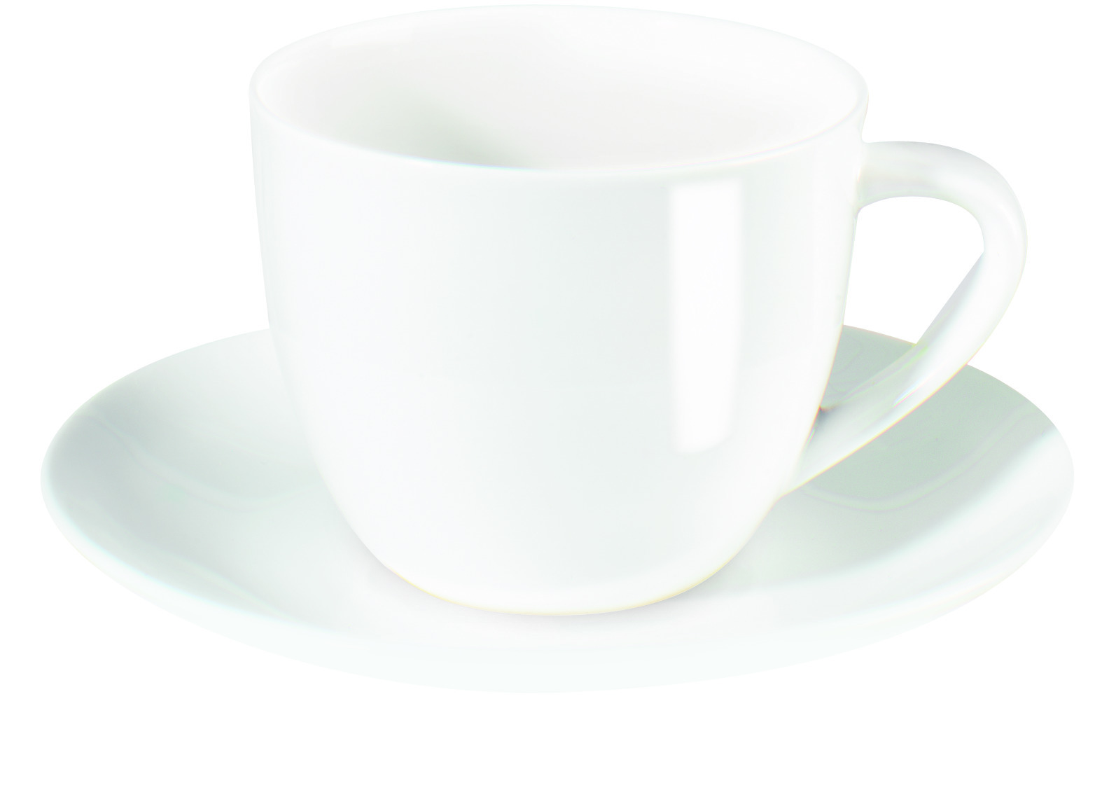 Cappuccinotasse mit Unterteller Atable