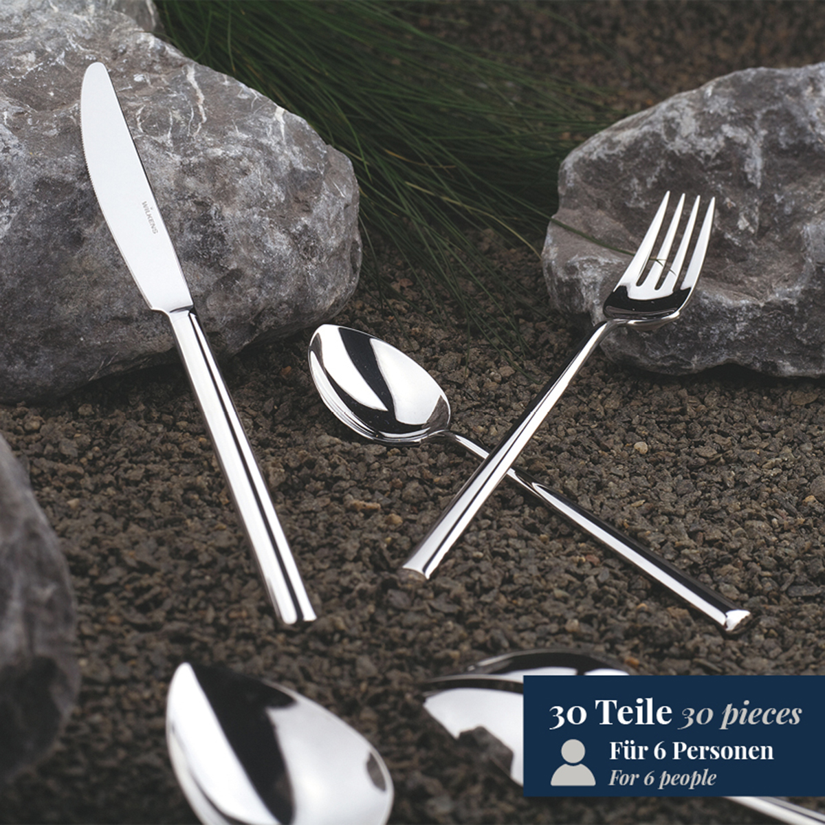 Besteckgarnitur 30tlg. Palladio Poliert
