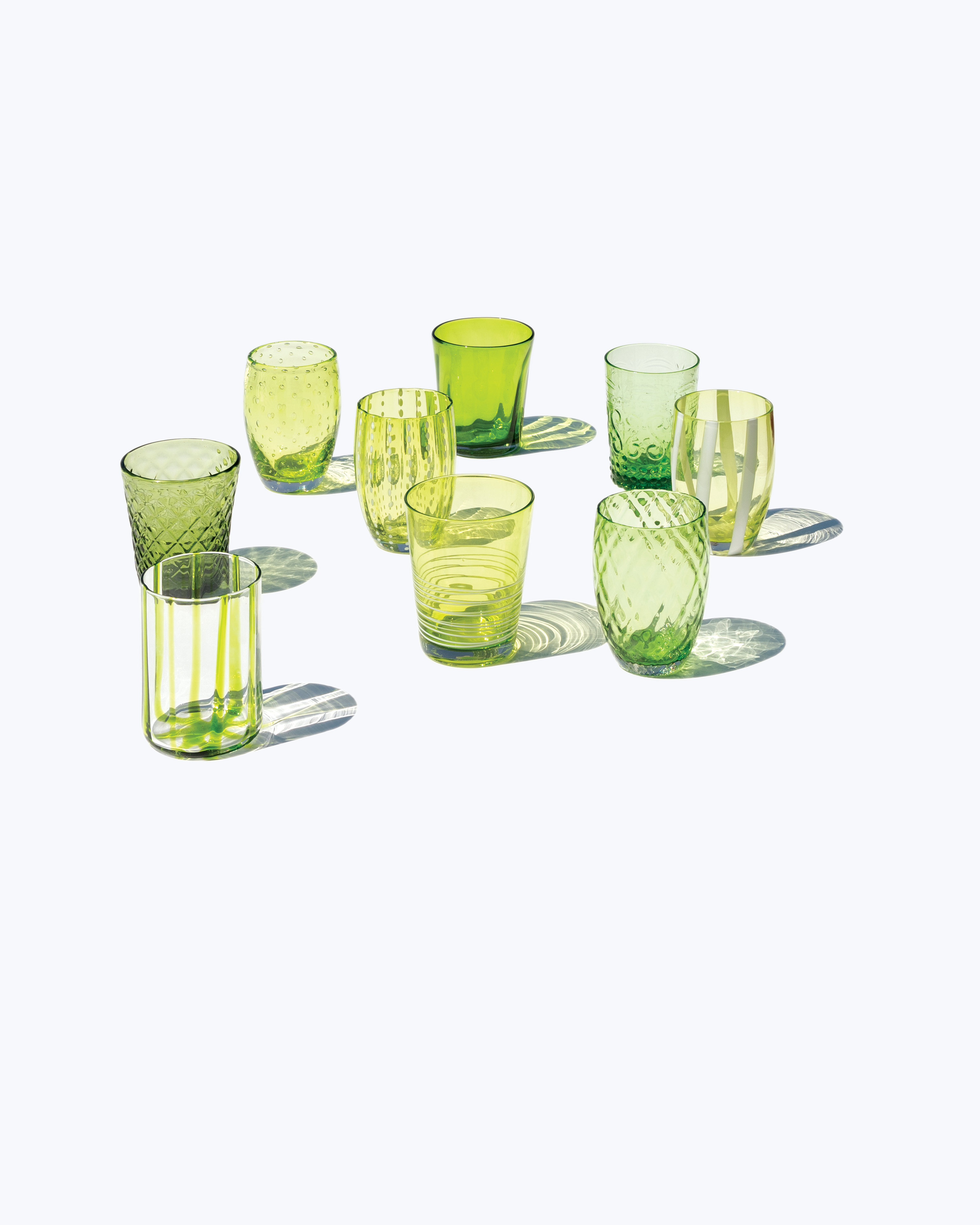 Trinkglas 6 Stück grün Trinkglas 6 Stück grün