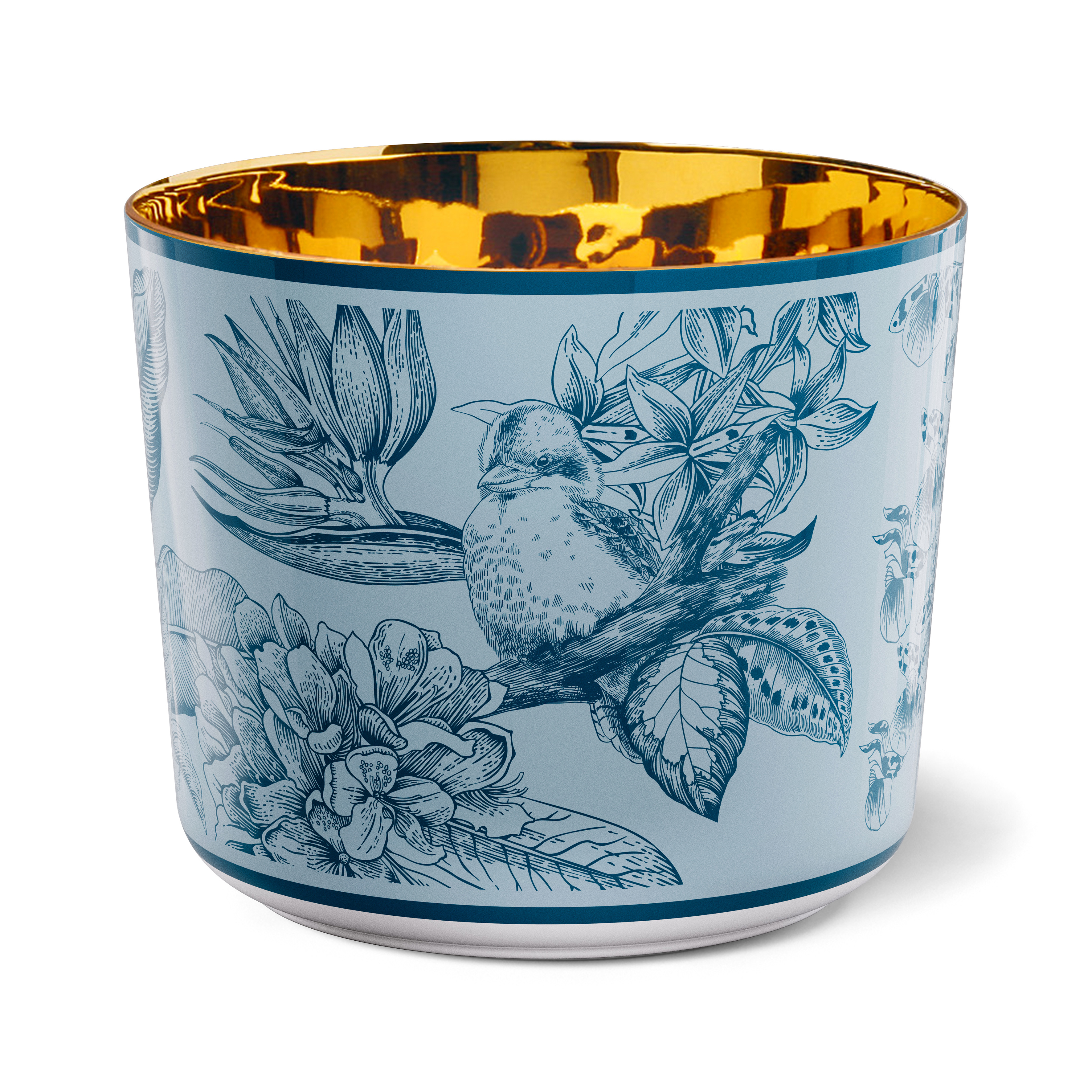 Becher Paraiso Hellblau SIP OF GOLD