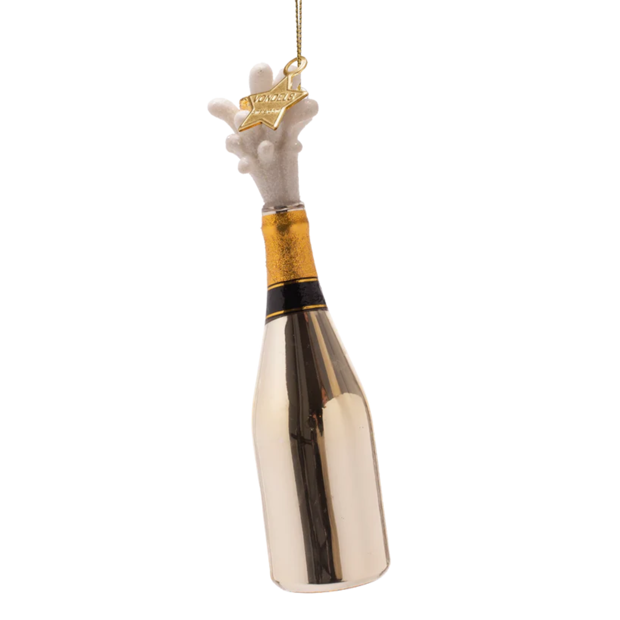 Ornament Champagnerflasche