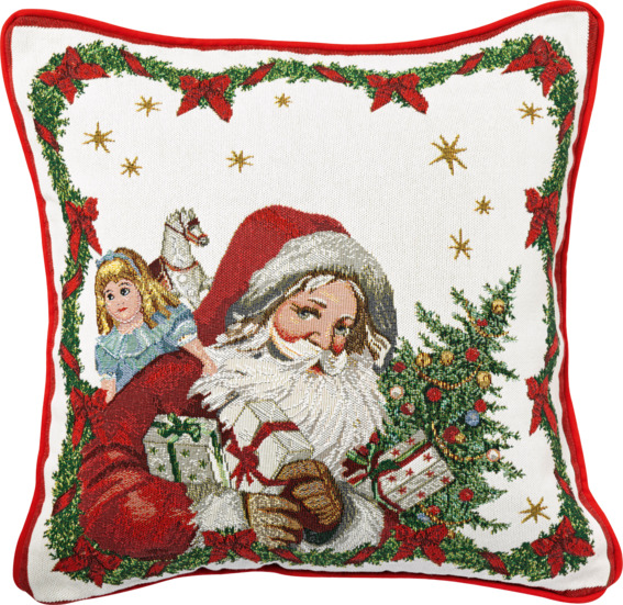 Gobelin Kissen Santa 45x45 Toys Fantasy