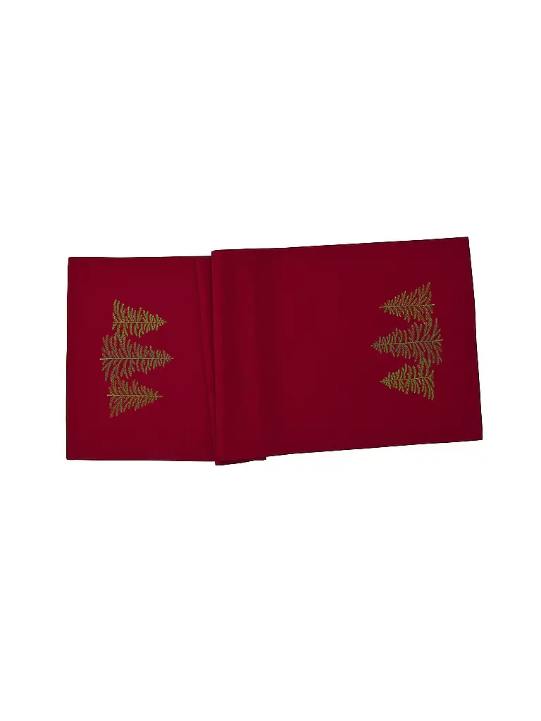 Mitteldecke 85x85 rot Woodlands