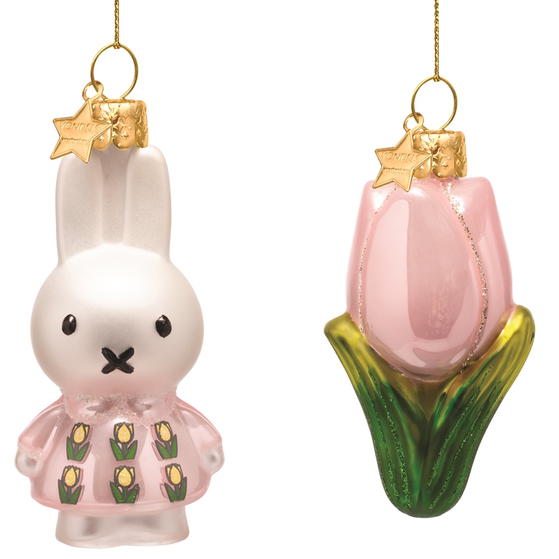 Osterhänger Miffy & Tulpe