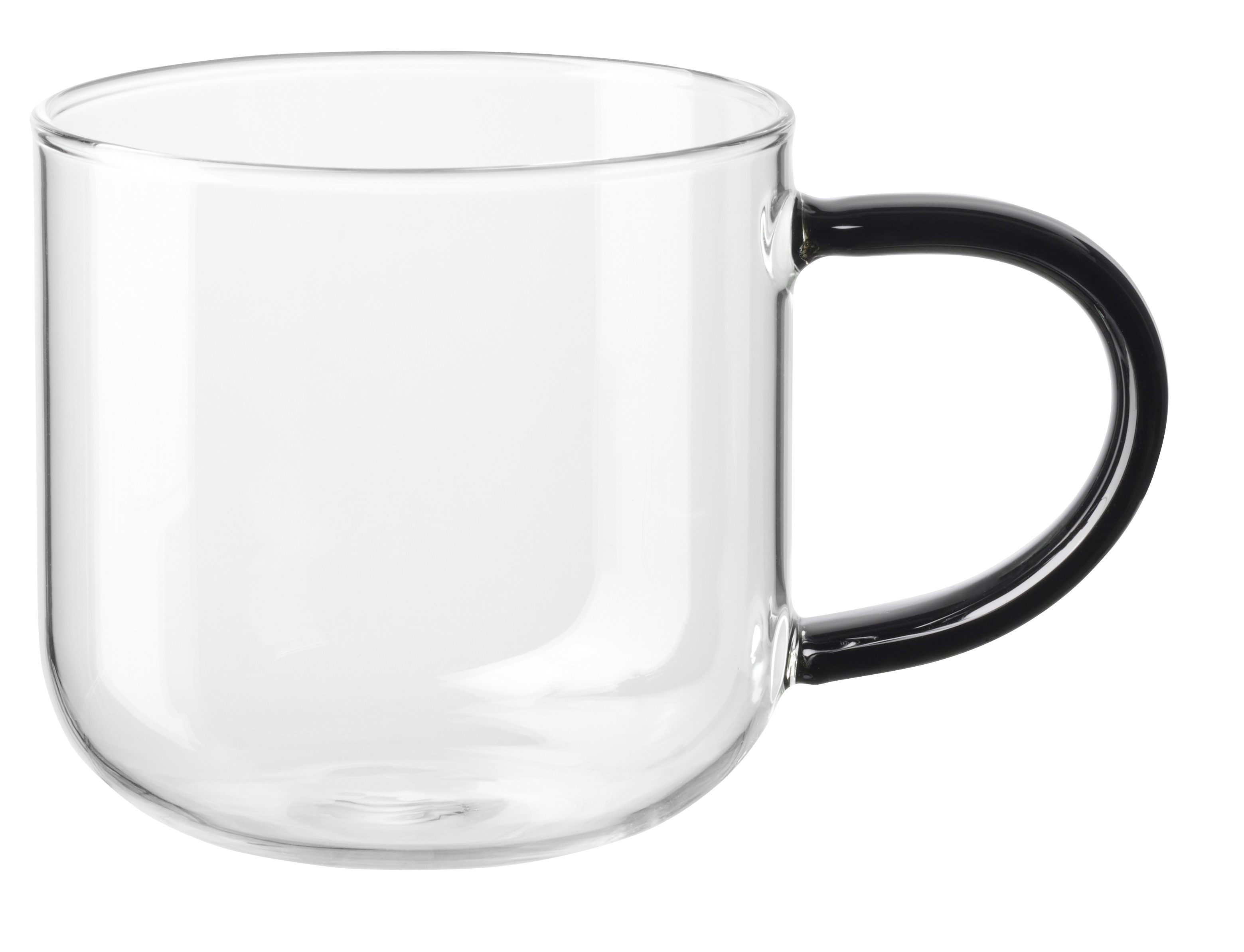 Henkelbecher Glas coppa 