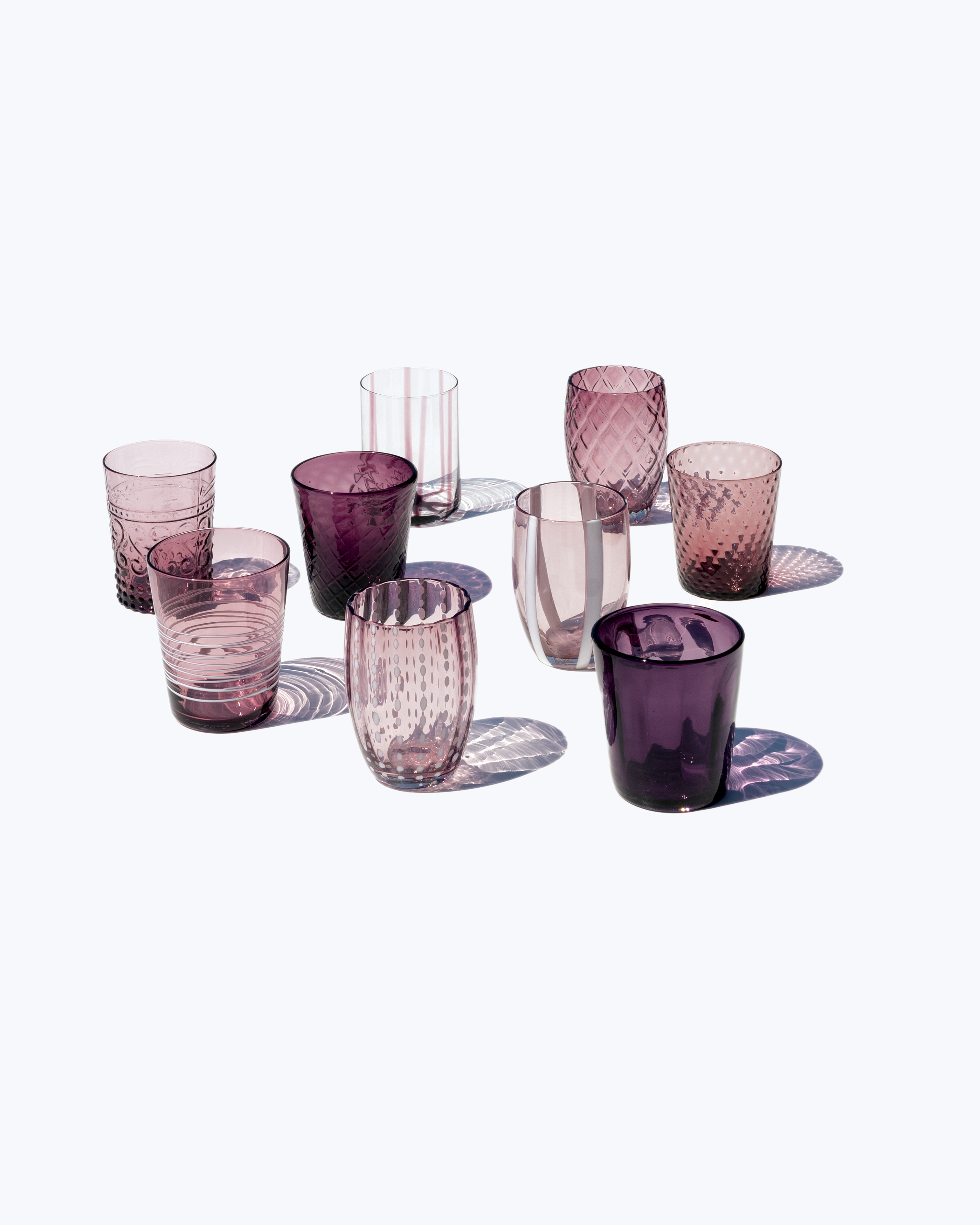 Trinkglas 6 Stück amethyst Trinkglas 6 Stück amethyst