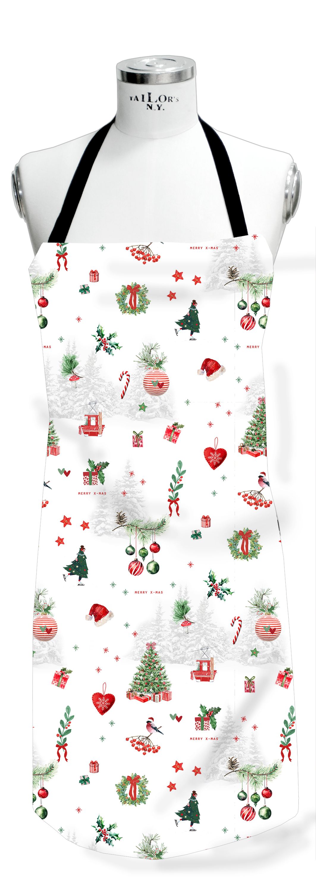 Schürze 80x85 Weihnachten