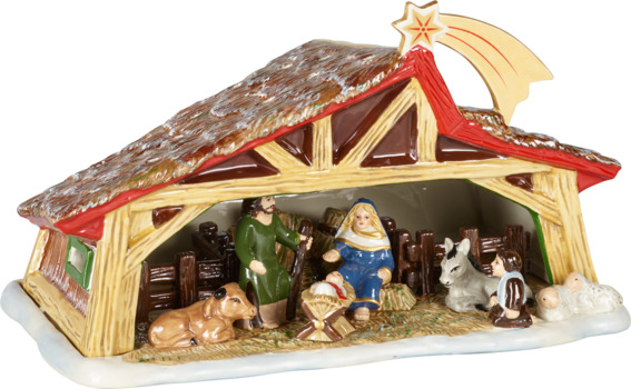 Krippe 27x16x16cm Christmas Toys Memory