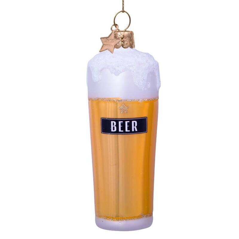 Ornament Glas Bier
