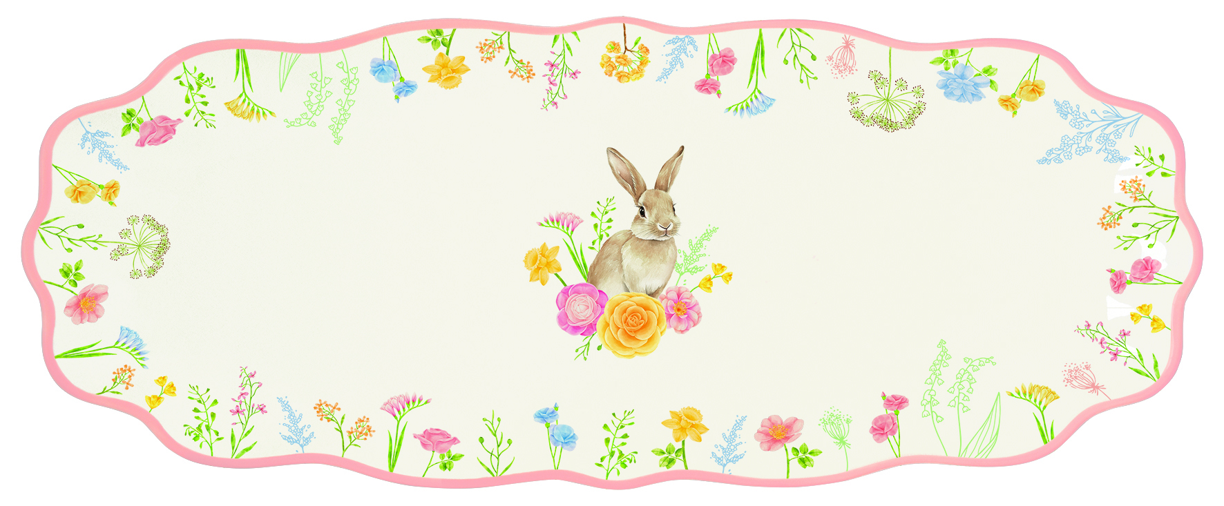 Servierplatte - Tres Jolie