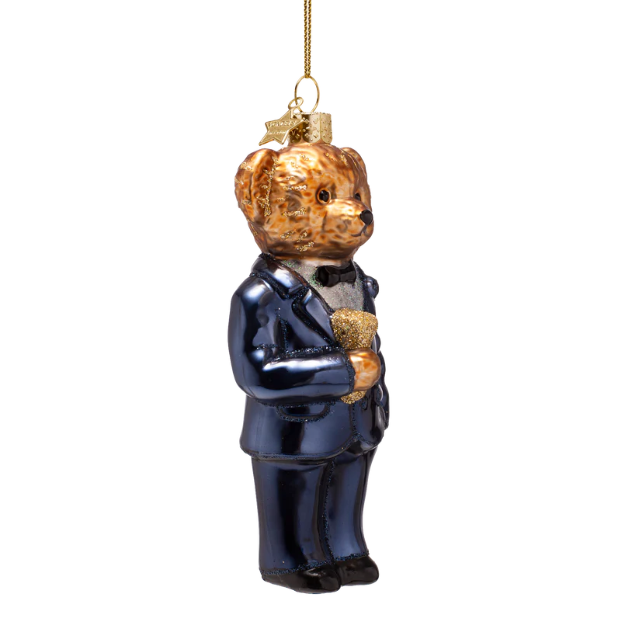 Ornament Bär Blau