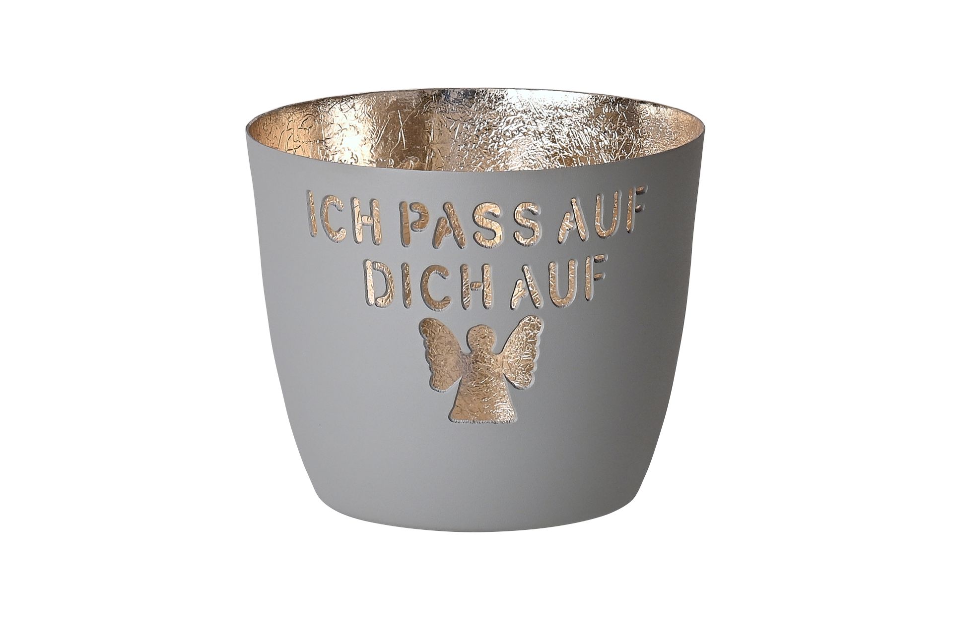 Windlicht Ich passe auf dich auf