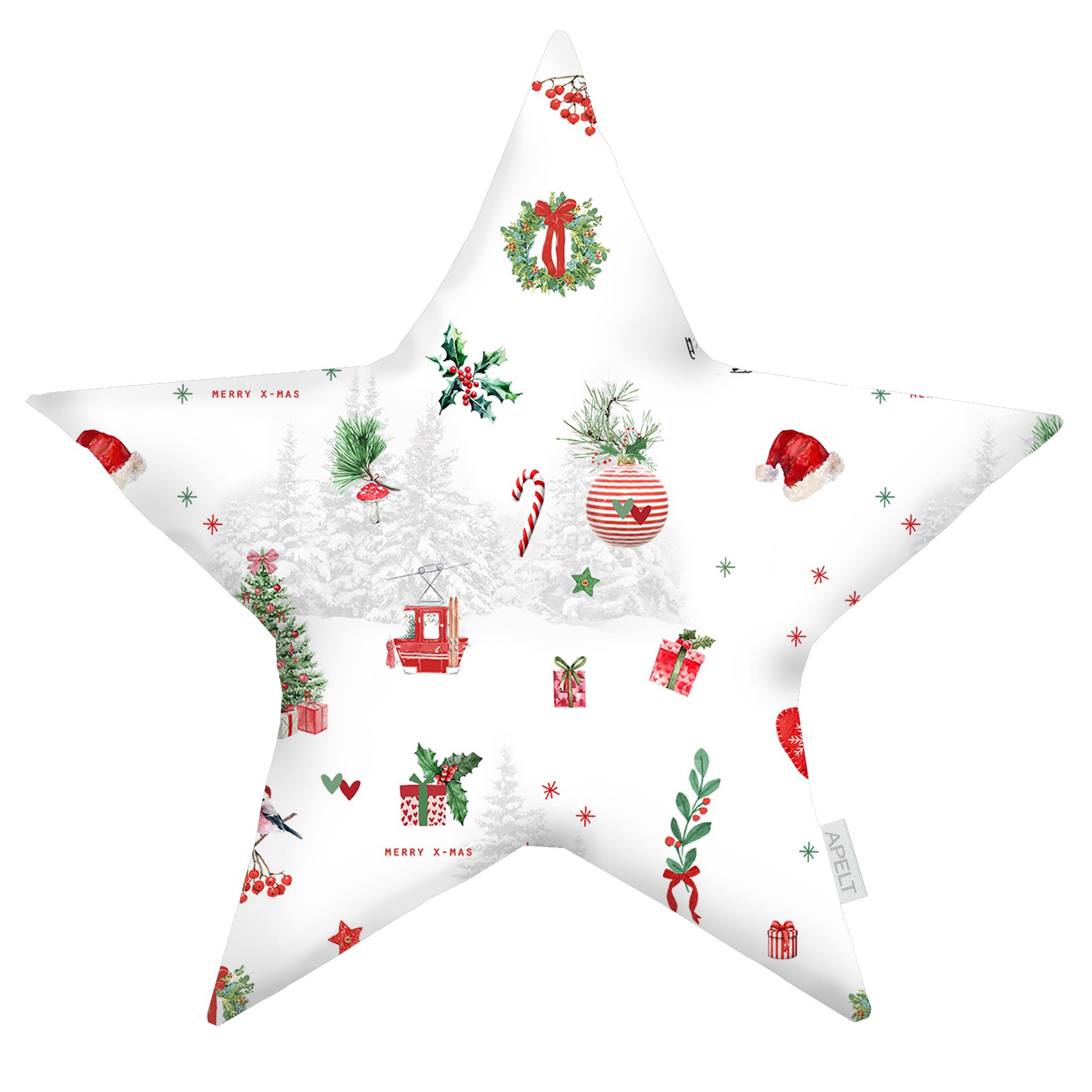 Sternkissen 45x45 Weihnachten