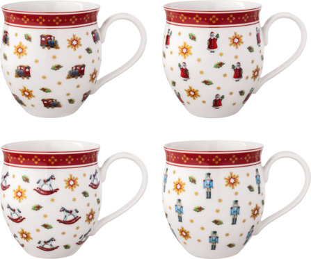 Jubiläumsbecher-Set 4tlg.