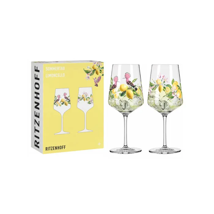 Sommertau Limoncello-Glas 2-Stück