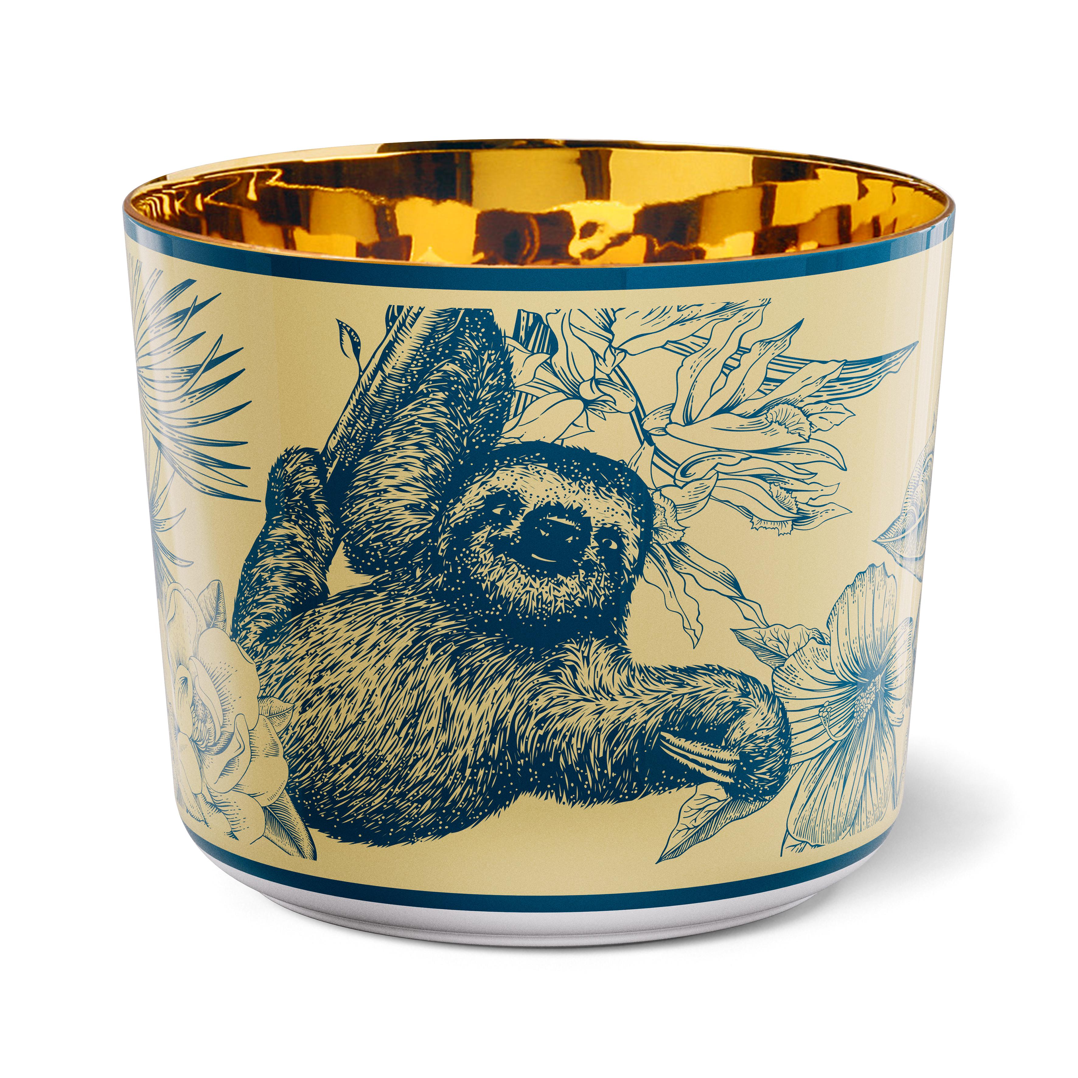 Becher Paraiso Gelb SIP OF GOLD