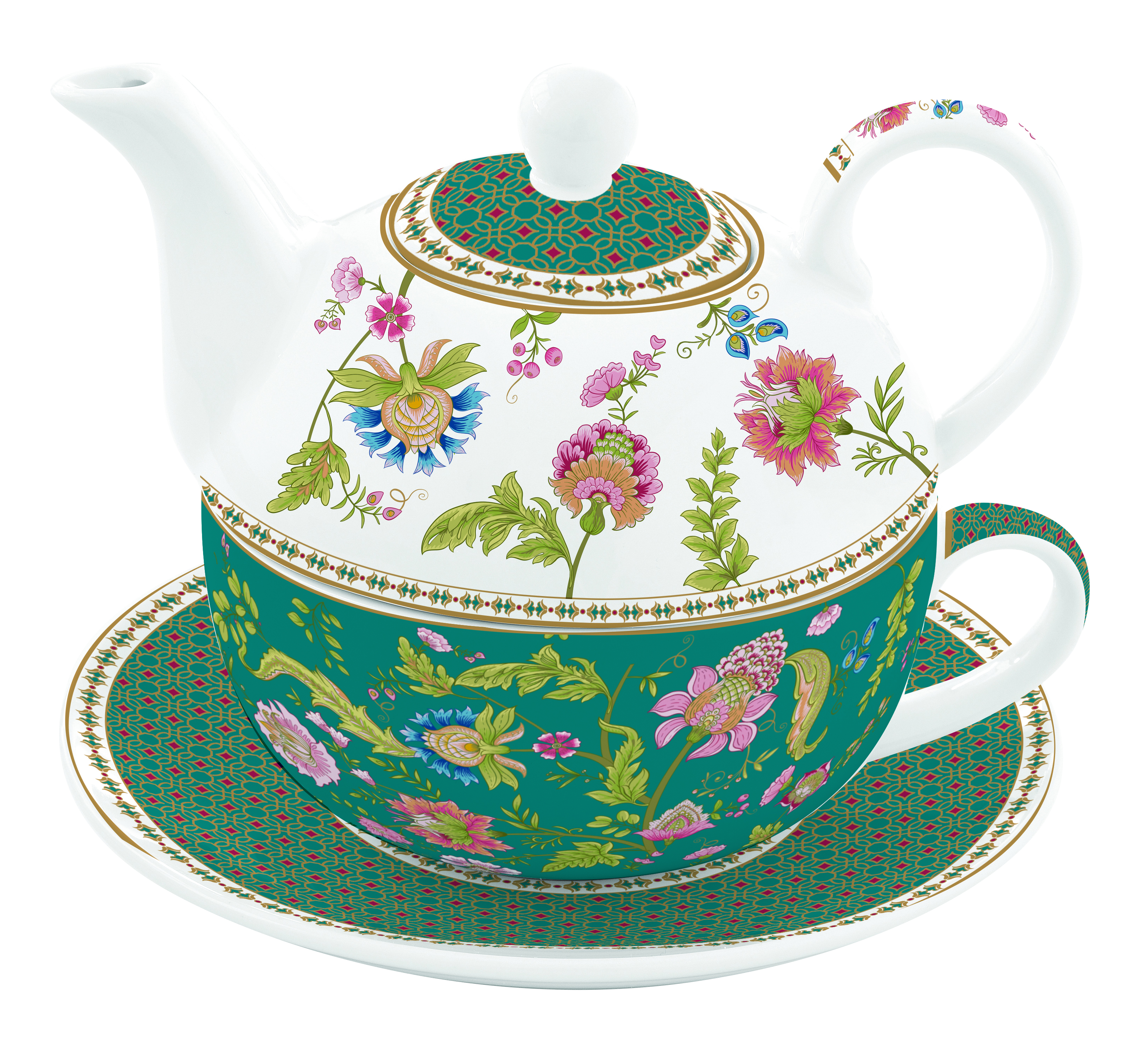 Tea for one 350 ml Orientgrün