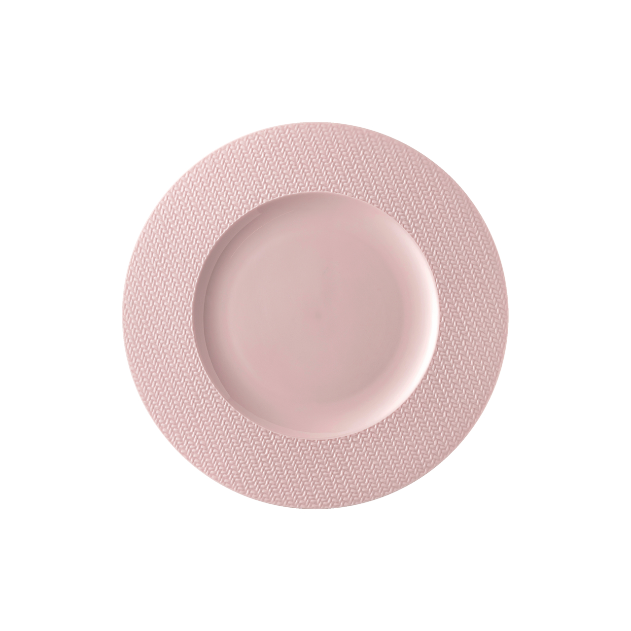 Teller flach 23 cm Kumi Rose