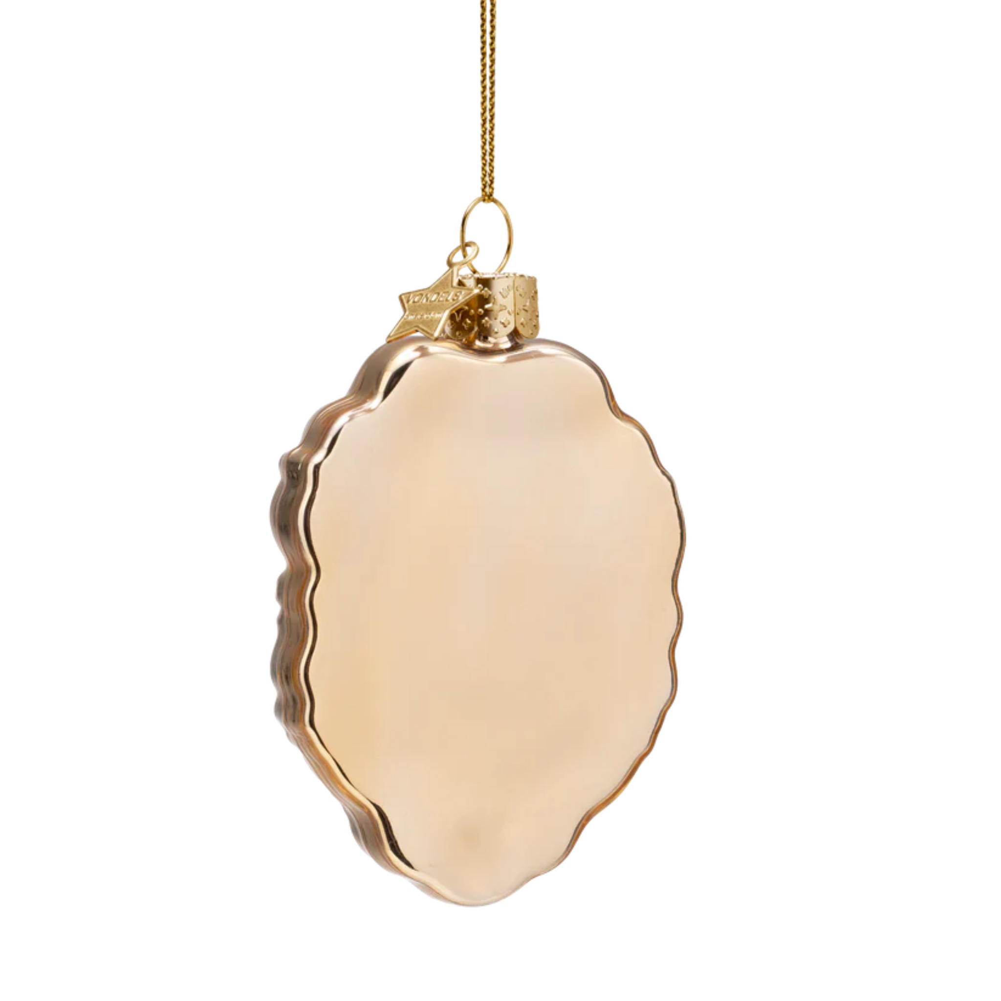 Ornament Glaspresse Champagner