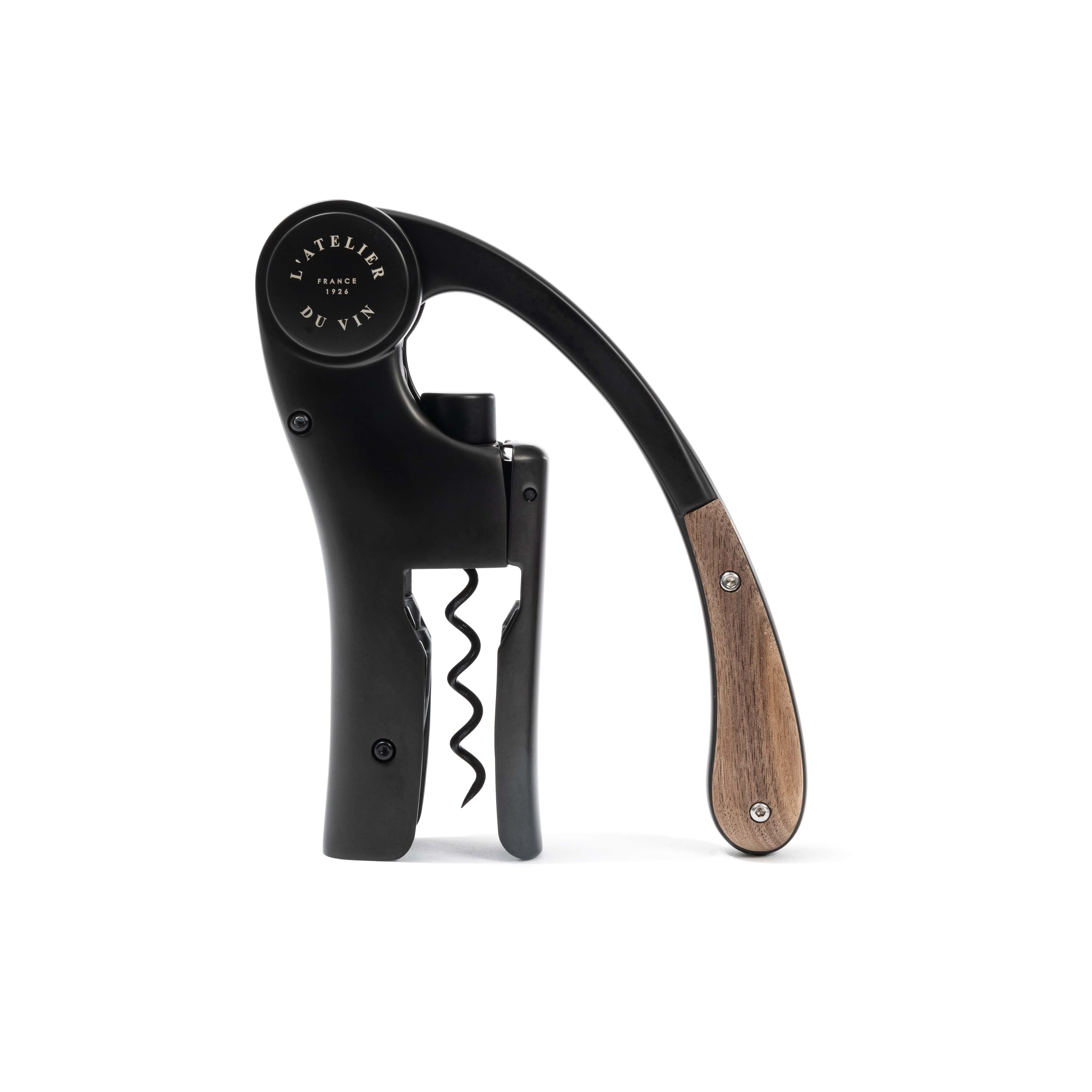 Korkenzieher Wood&Black 