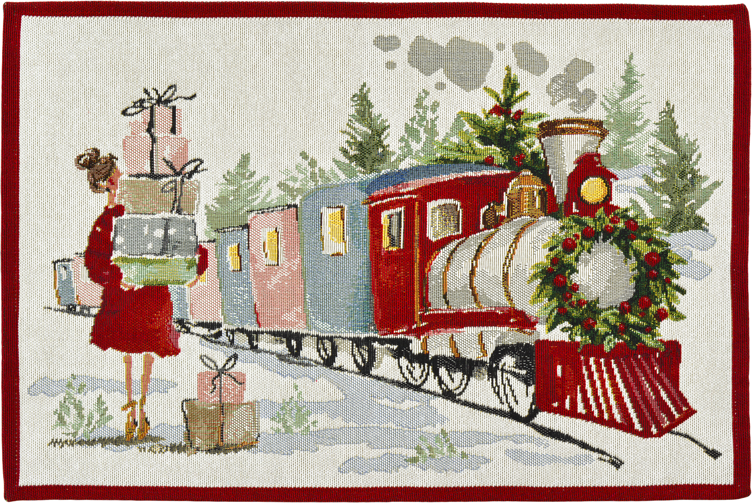 Tischset - Xmas Express