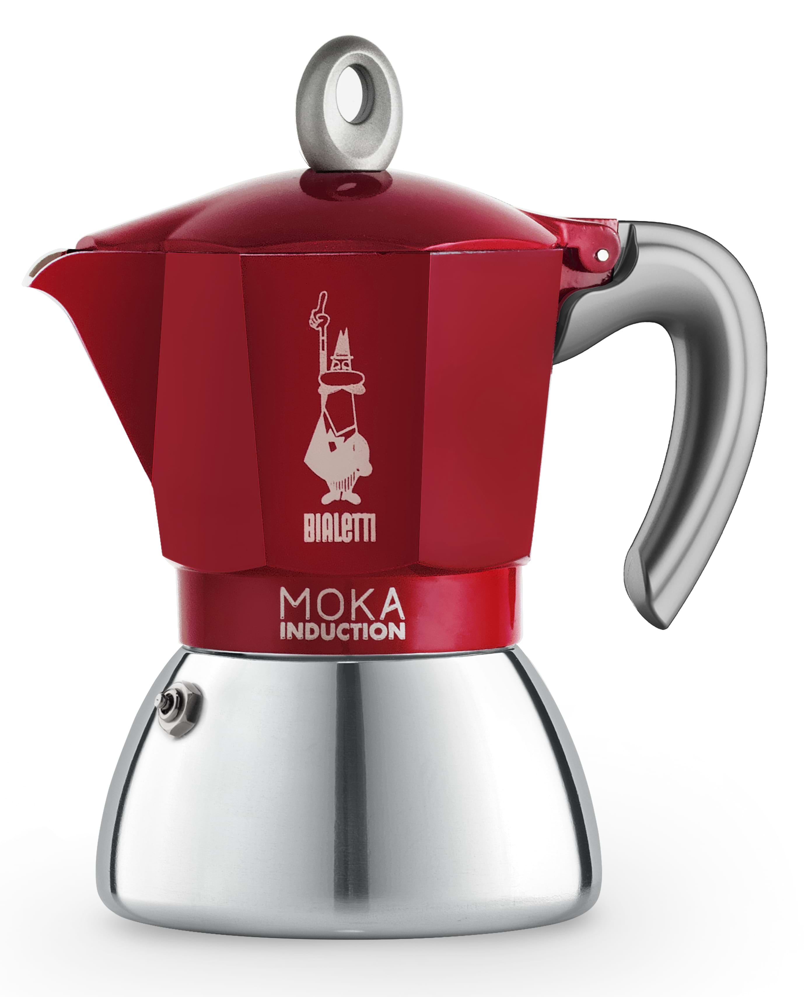 Mokka Induktion 6T rot BIALETTI