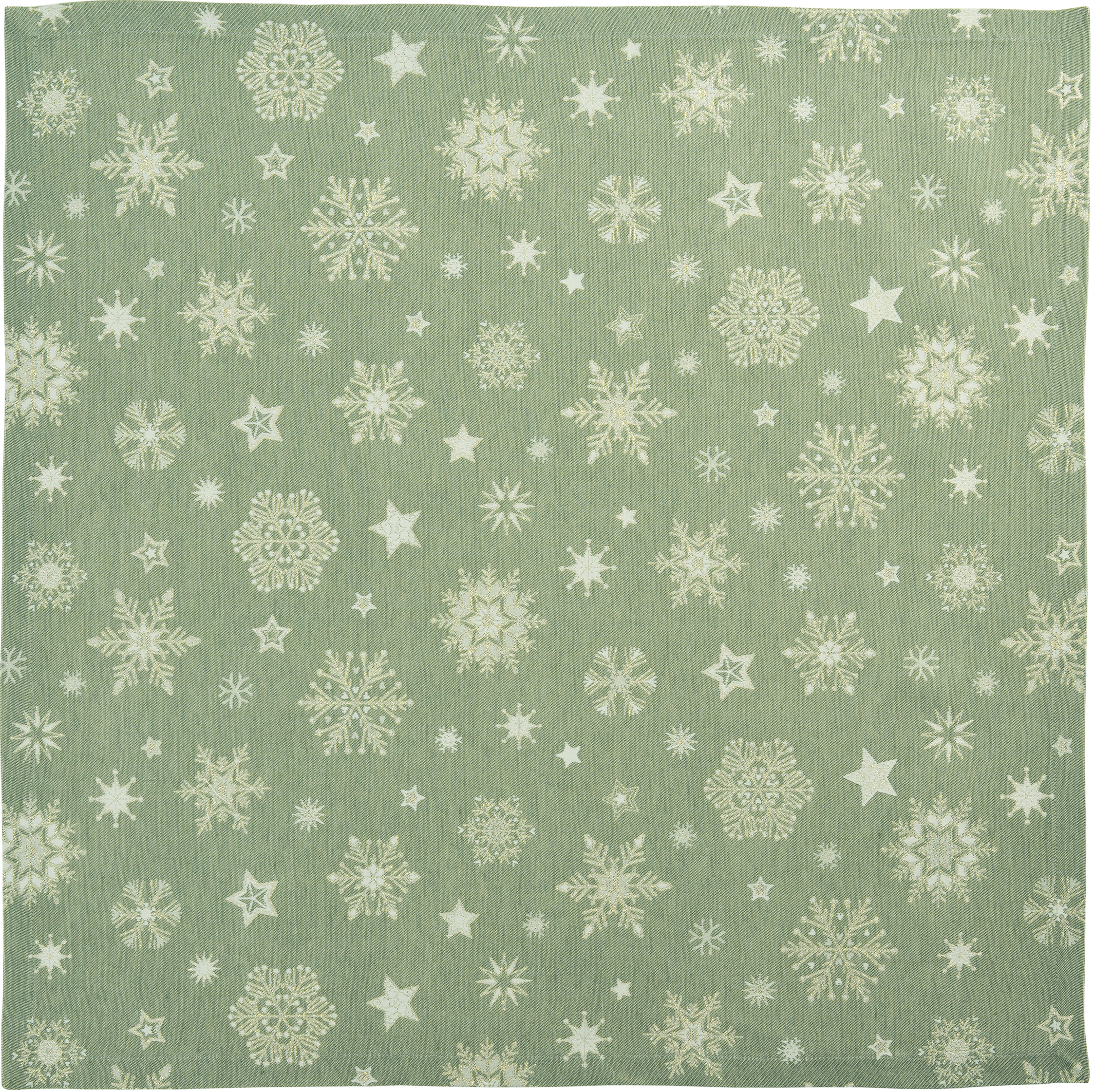 Mitteldecke 100x100 Jade Cristallo Neve