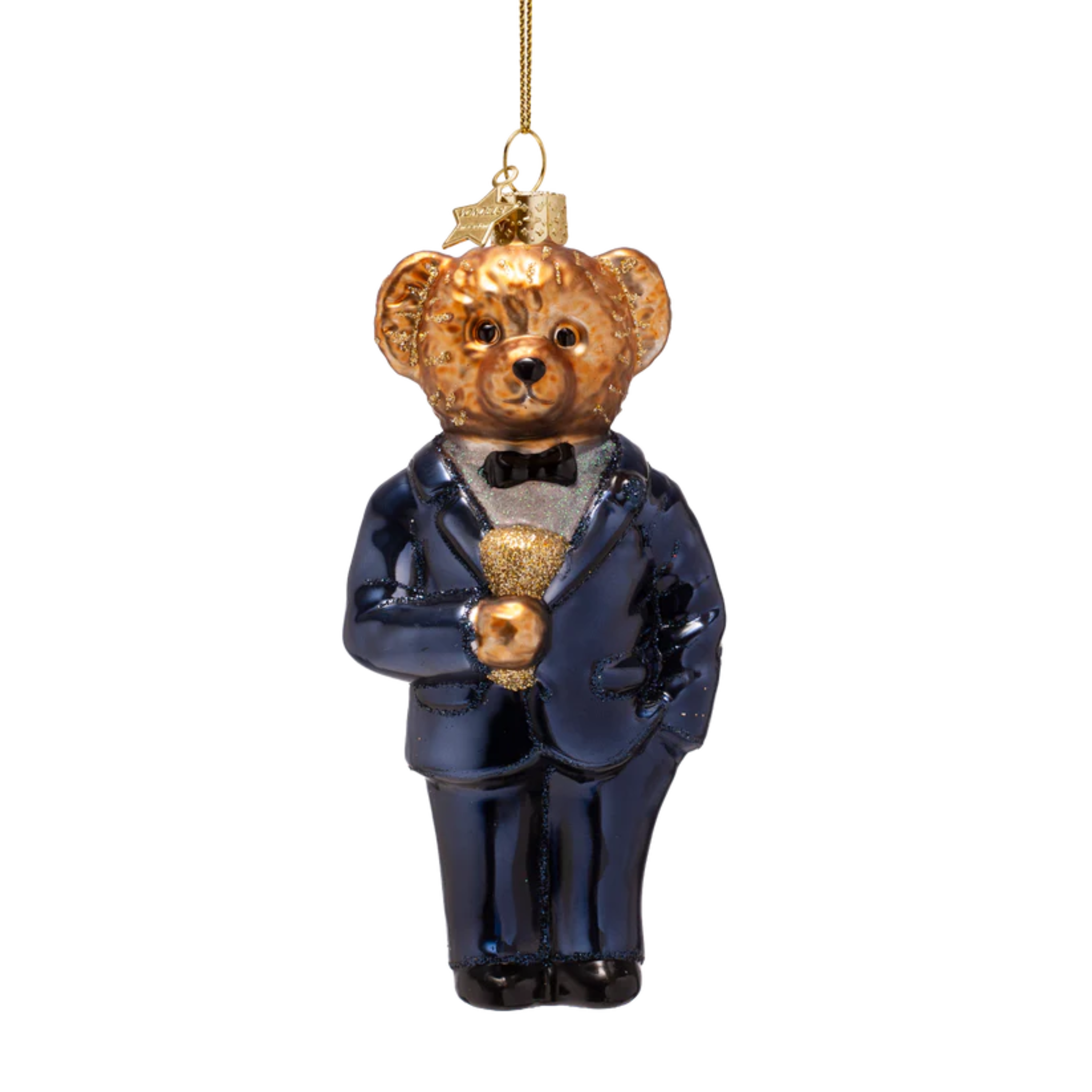 Ornament Bär Blau