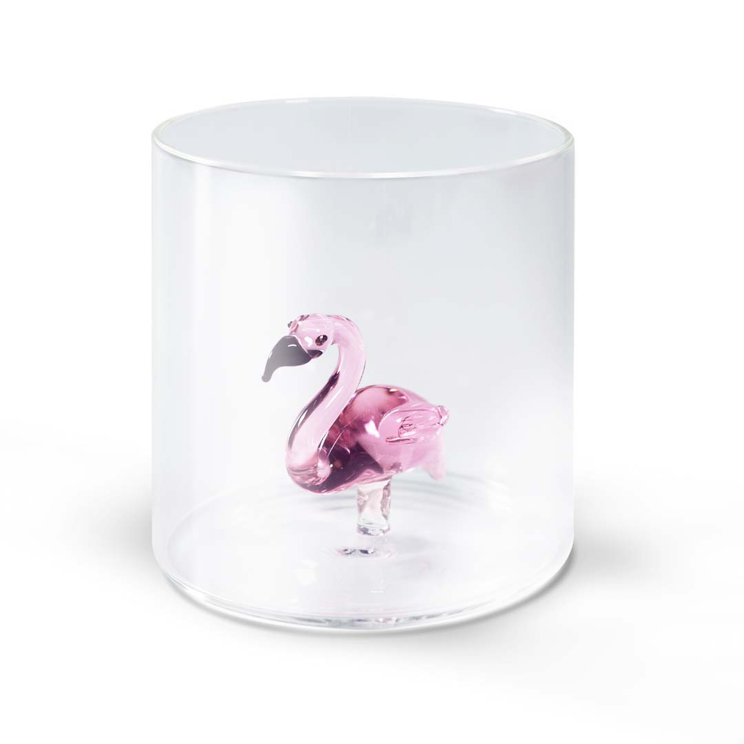 Glas Flamingo