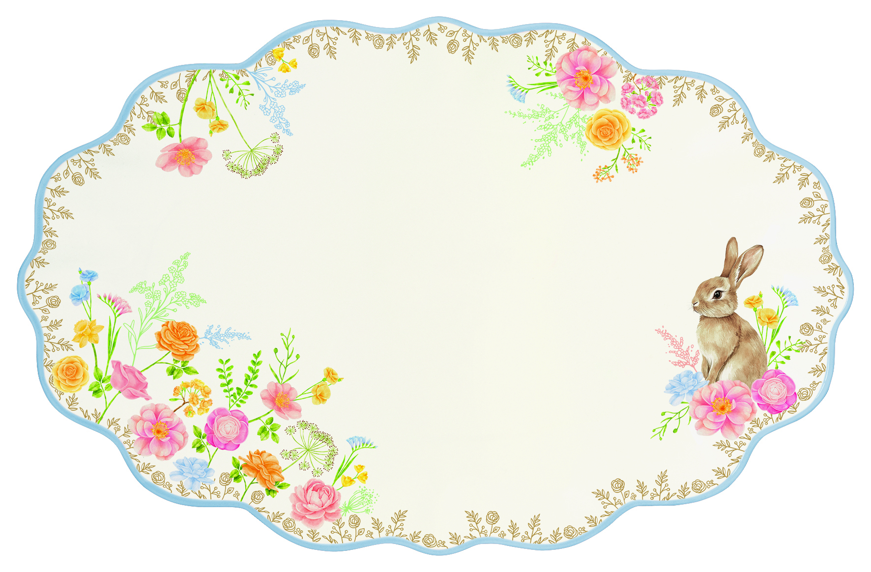 Servierplatte - Tres Jolie