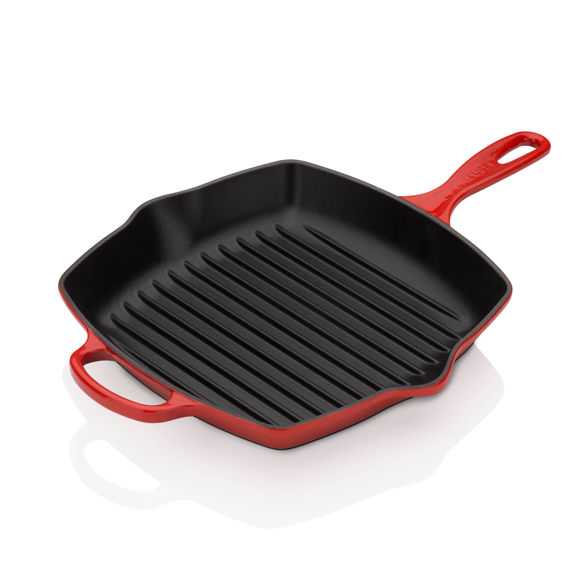 Grillpfanne Quadratisch 26cm Kirschrot Signature